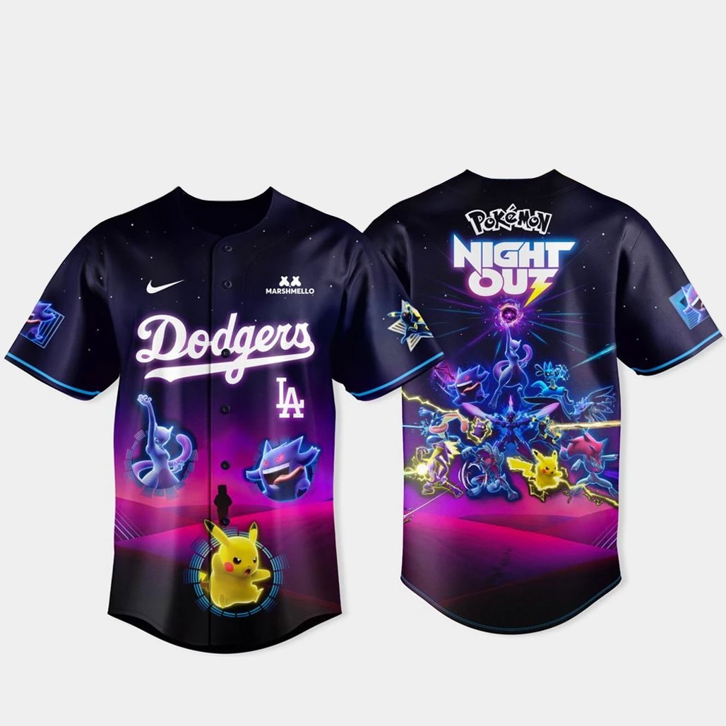 Baseball Team x Pokémon Night Out 2026 Baseball Jersey