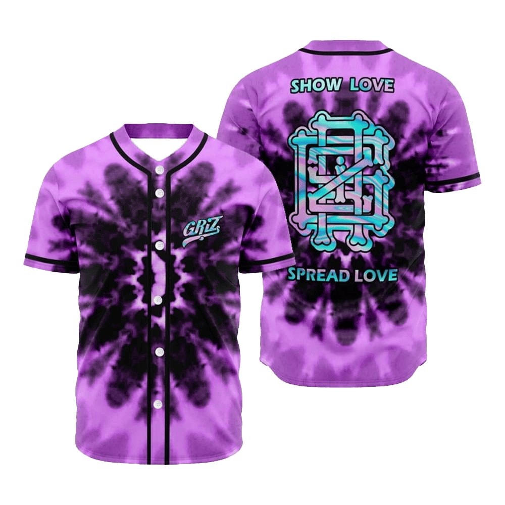 Griz Merch Griz EDM Baseball Jersey Gifts For DJ Fans