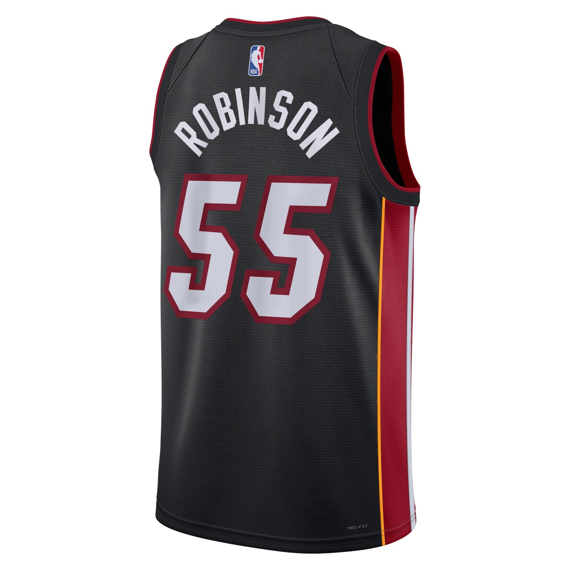 Miami Heat Duncan Robinson Icon Edition Swingman Jersey Black Unisex