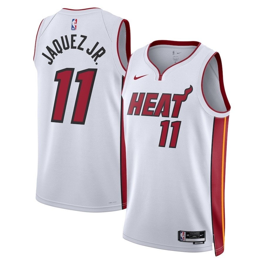 Jaime Jaquez Jr. 11 Miami Heat Unisex Swingman Jersey Association Edition White