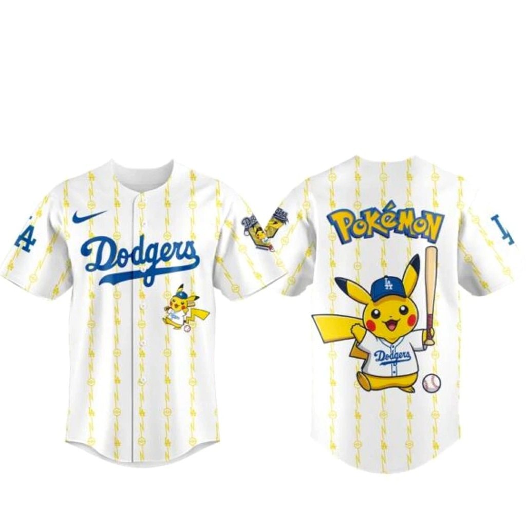 Baseball Team x Pokemon 2026 Baseball Jersey