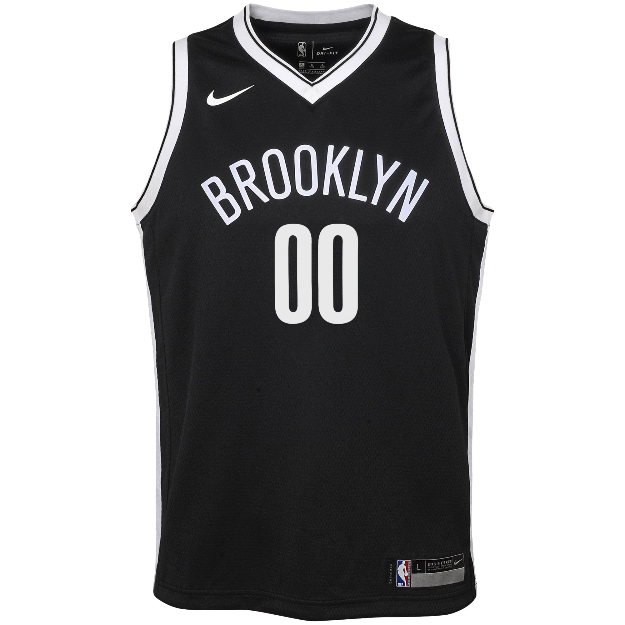 Brooklyn Nets Icon Swingman Custom Jersey Youth Unisex Multicolor S-3XL