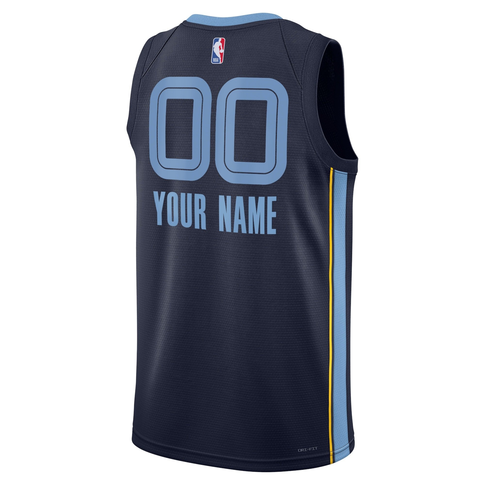 Memphis Grizzlies Icon Swingman Custom Jersey Unisex Multicolor Sizes S-3XL