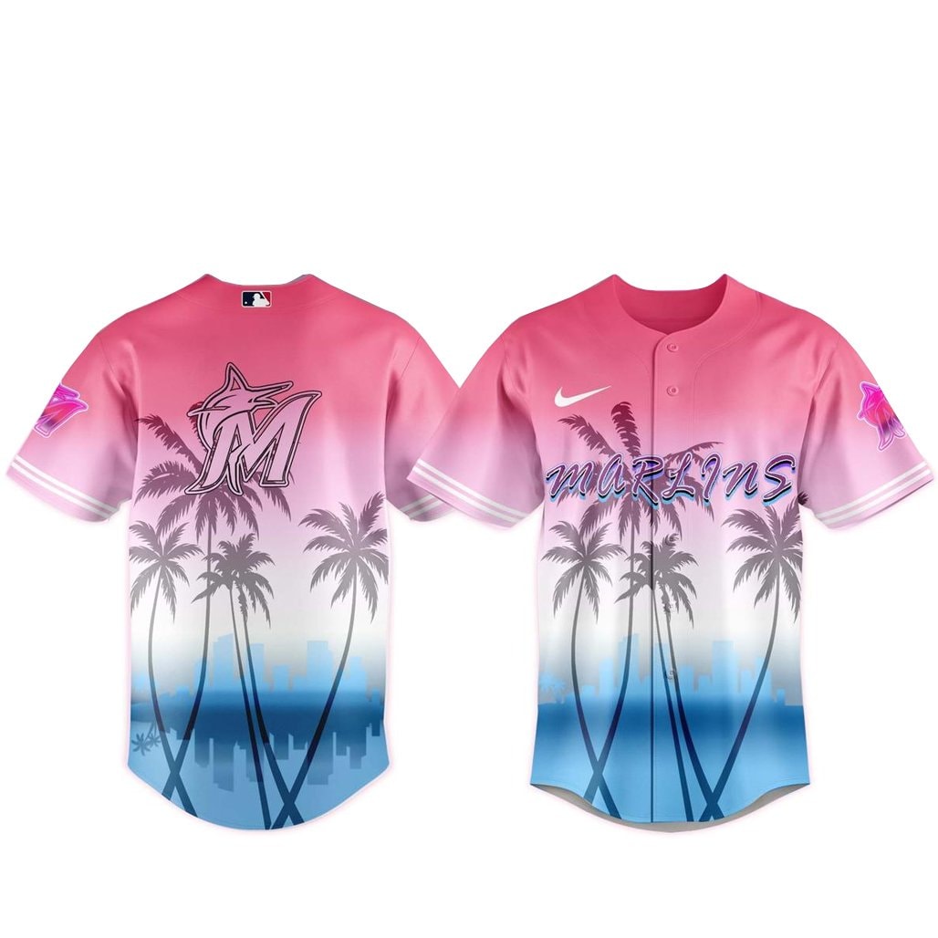 Baseball Team x Grand Theft Auto VI 2026 Summer Vibes Baseball Jersey