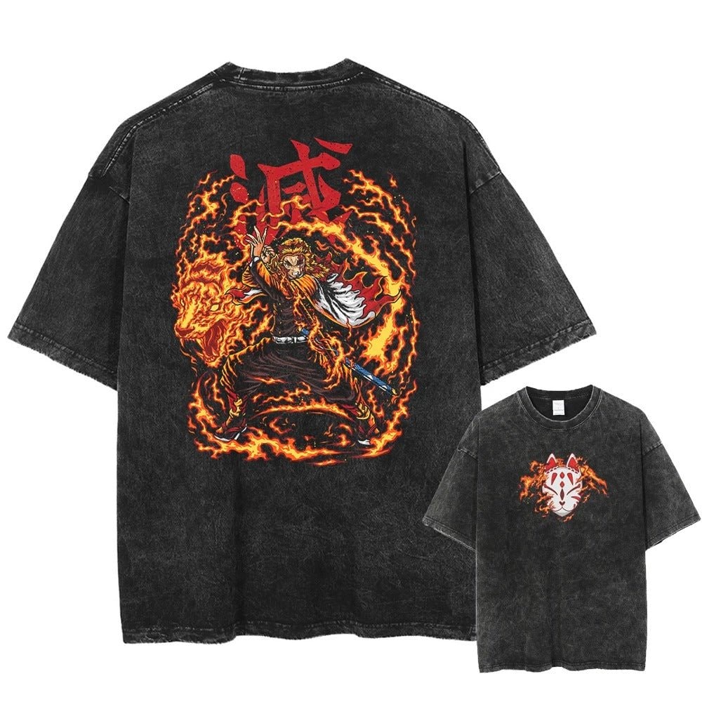 Rengoku "Ninth Form" Vintage T-shirt