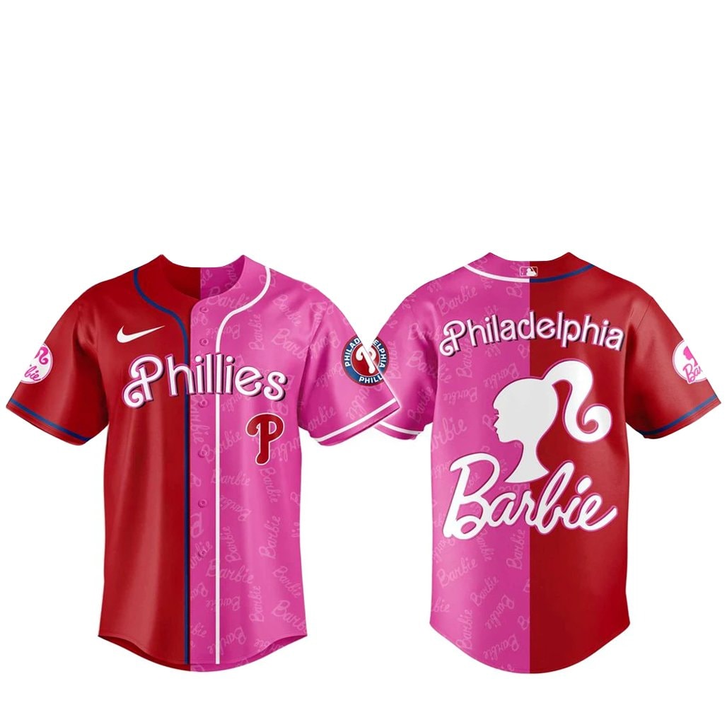 Baseball Team x Barbie Night Game Baseball Jersey