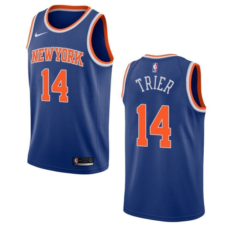 Men's Basketball Team 14 Allonzo Trier Icon Swingman Jersey - Blue