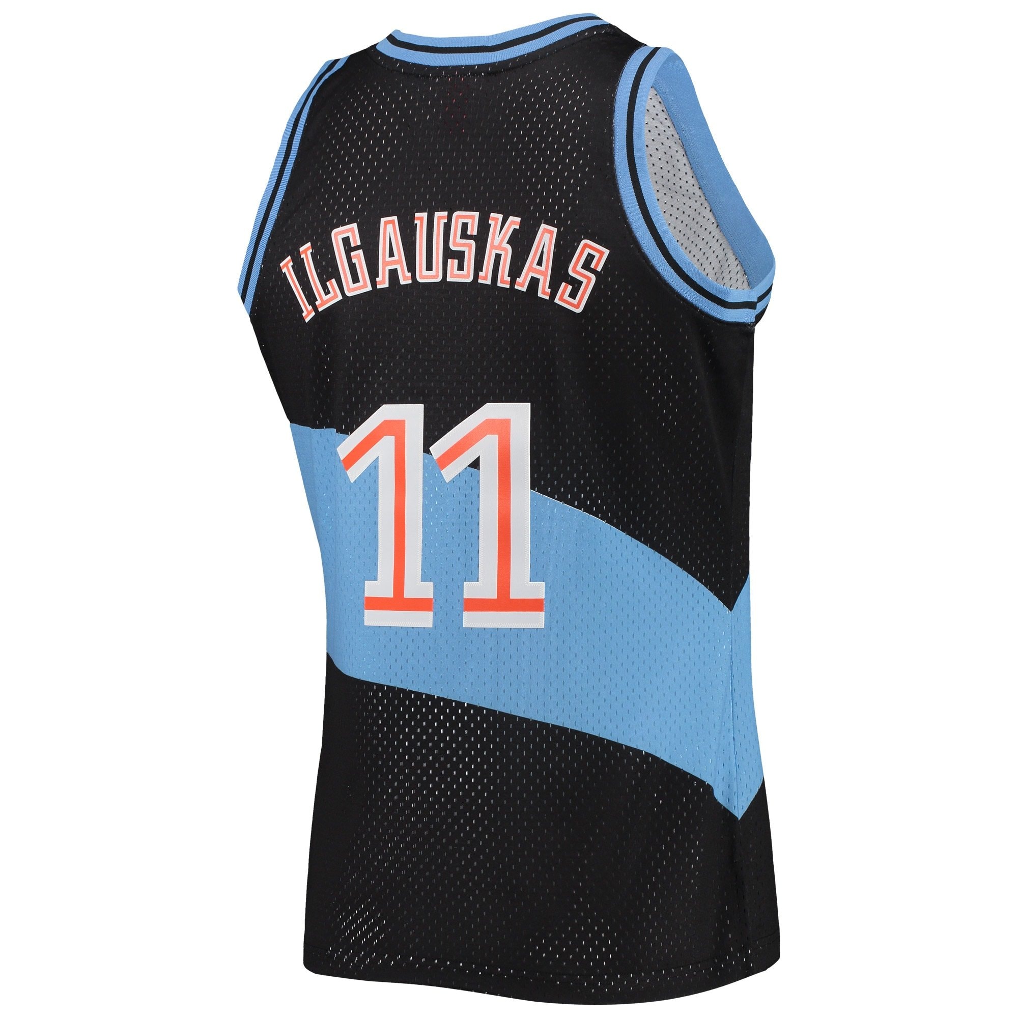 Men's Mitchell & Ness Zydrunas Ilgauskas Black Cleveland Cavaliers Hardwood Classics Swingman Jersey