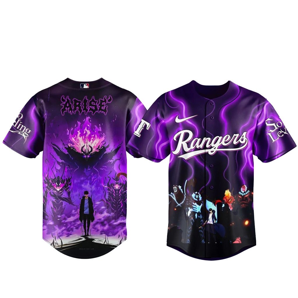 Baseball Team x Solo Leveling Night 2026 Baseball Jersey Version 4