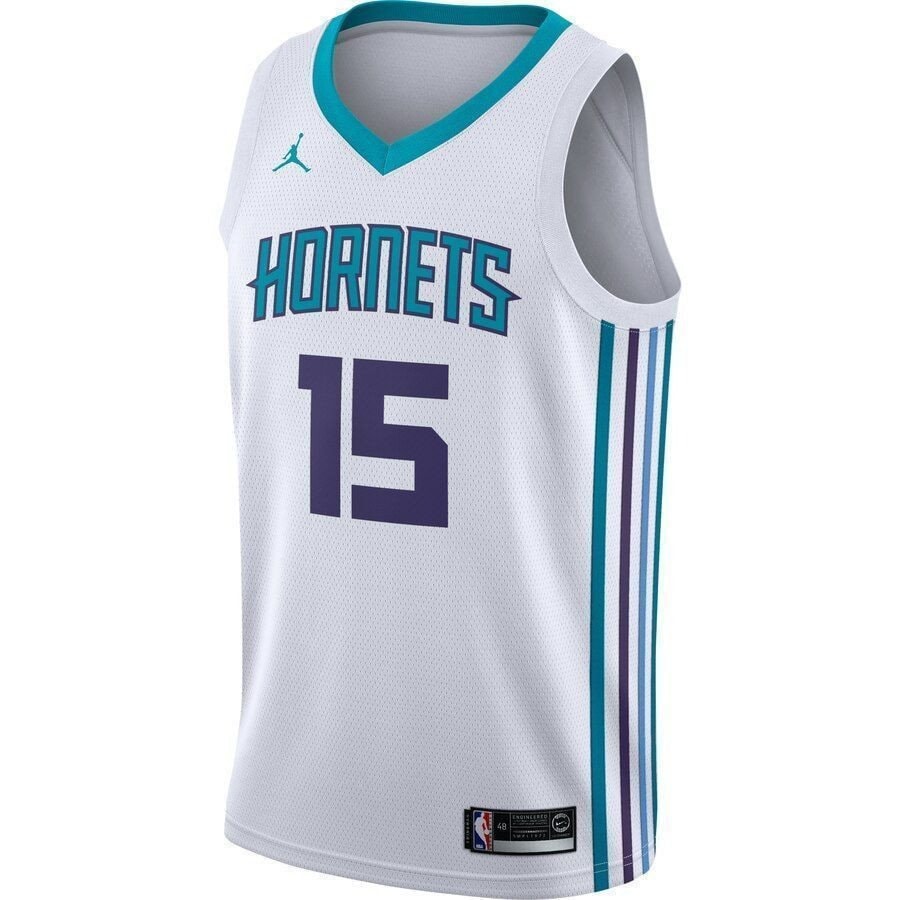 Kemba Walker Charlotte Hornets Swingman Jersey White Association Edition Unisex