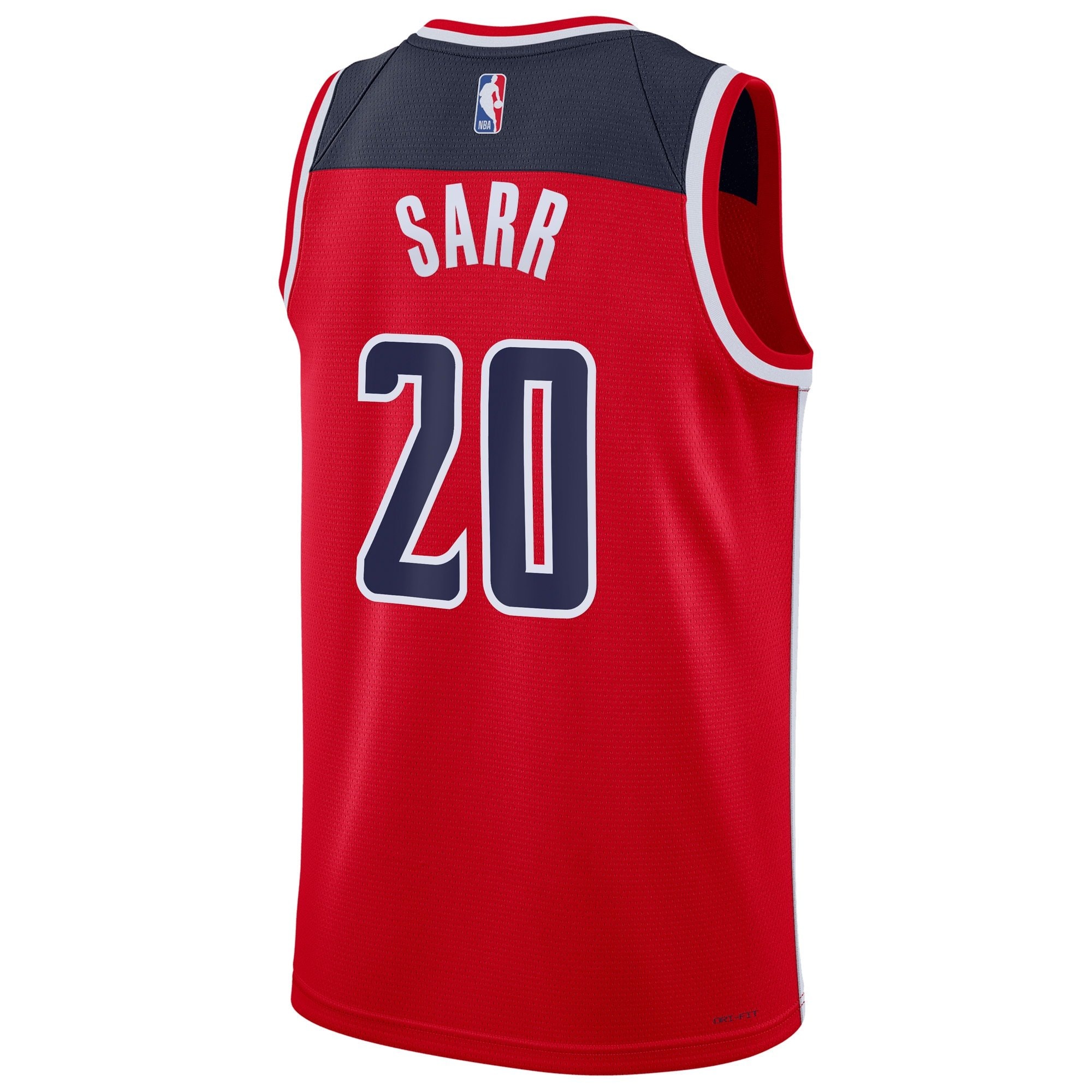 Washington Wizards Icon Swingman Jersey Red Alexandre Sarr Unisex