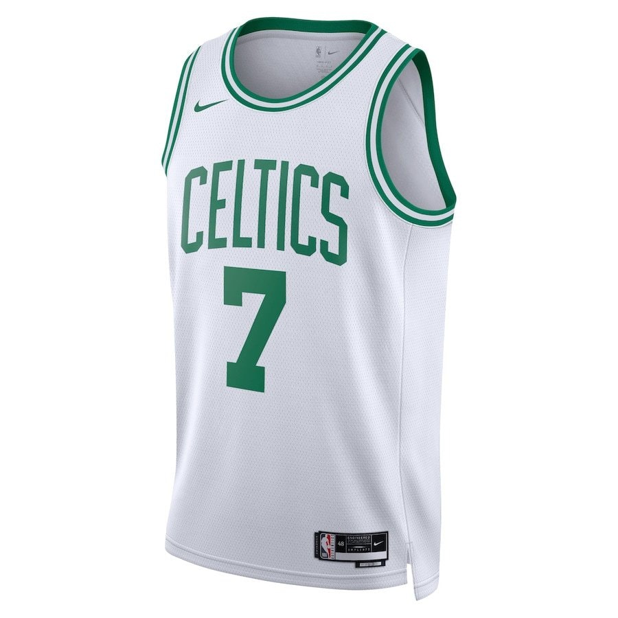 Jaylen Brown 7 Boston Celtics Unisex Swingman Jersey Association Edition White