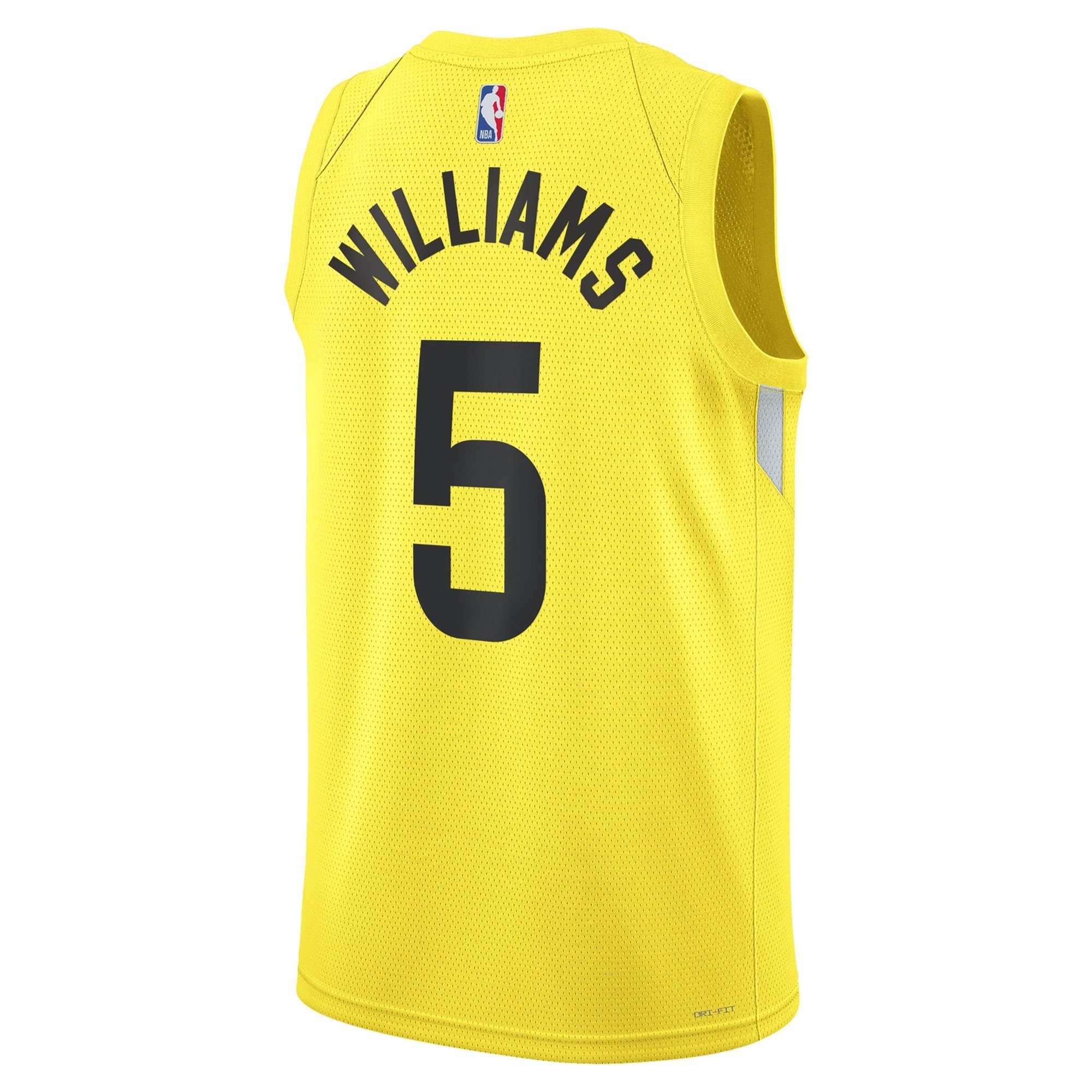 Utah Jazz Icon Swingman Jersey Gold Cody Williams Unisex