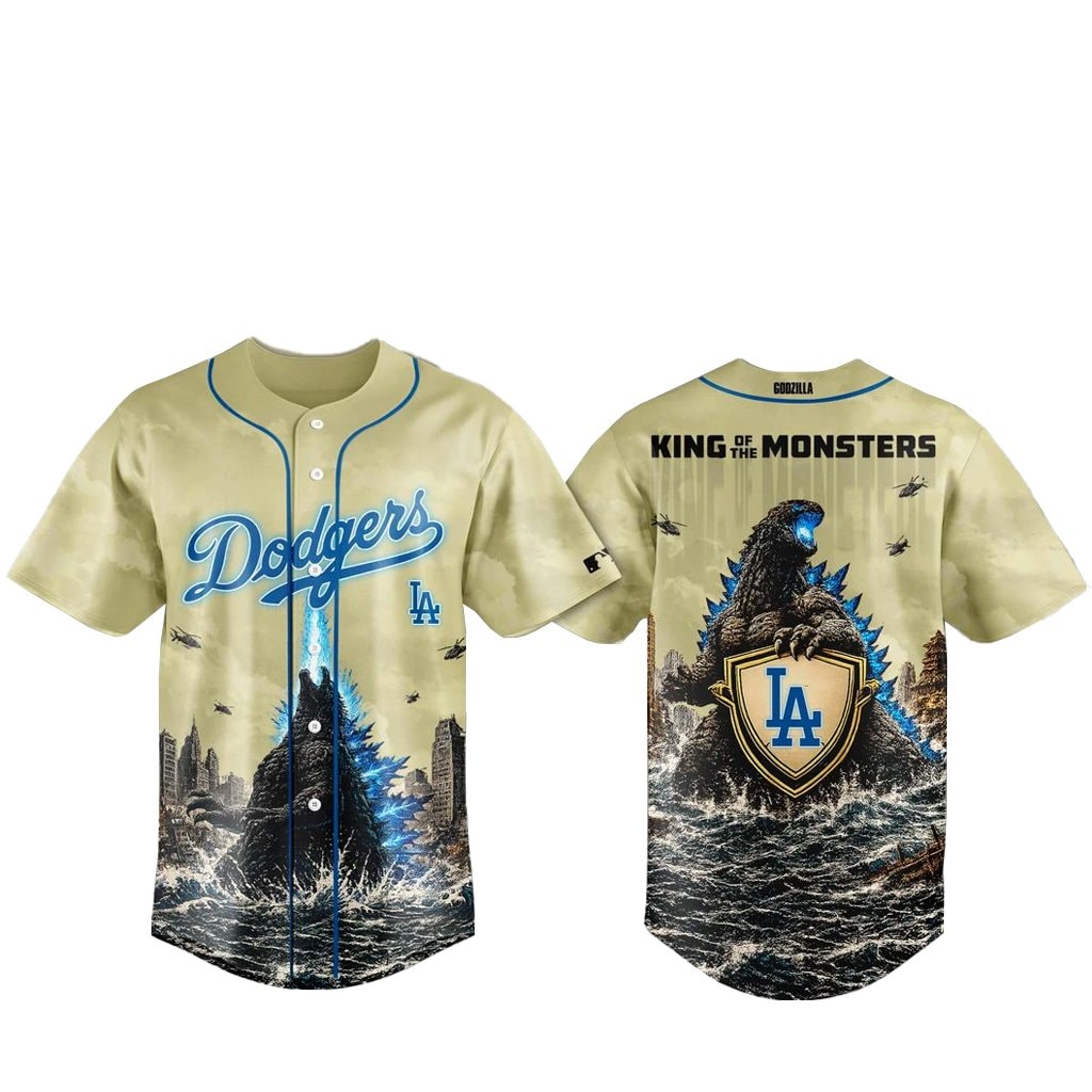 Baseball Team x Godzilla 2026 King Of The Monsters Baseball Jersey
