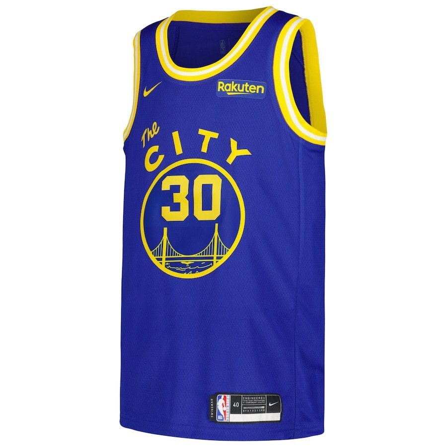 Stephen Curry 30 Golden State Warriors Swingman Jersey Classic Edition Royal - Mens