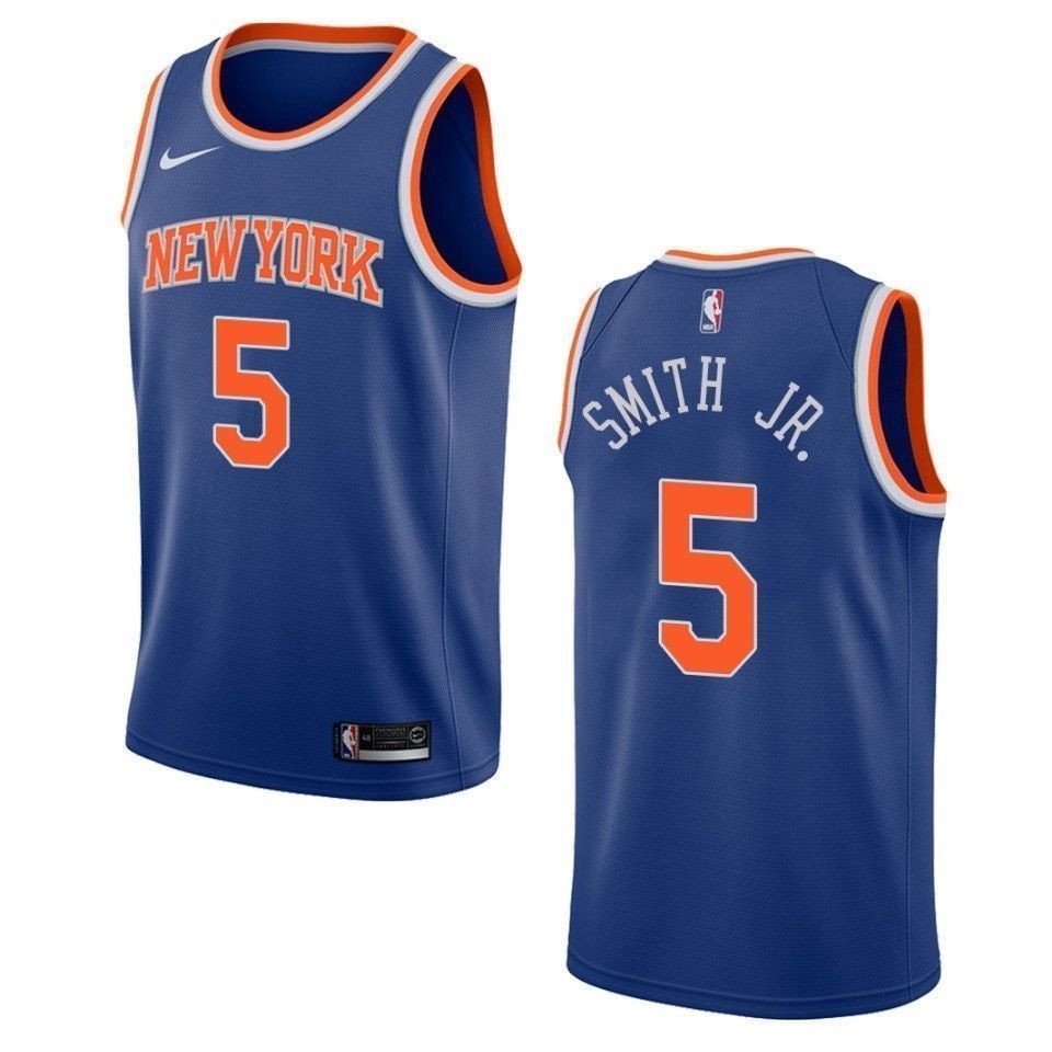 Men's Basketball Team 5 Dennis Smith Jr. Icon Swingman Jersey - Blue