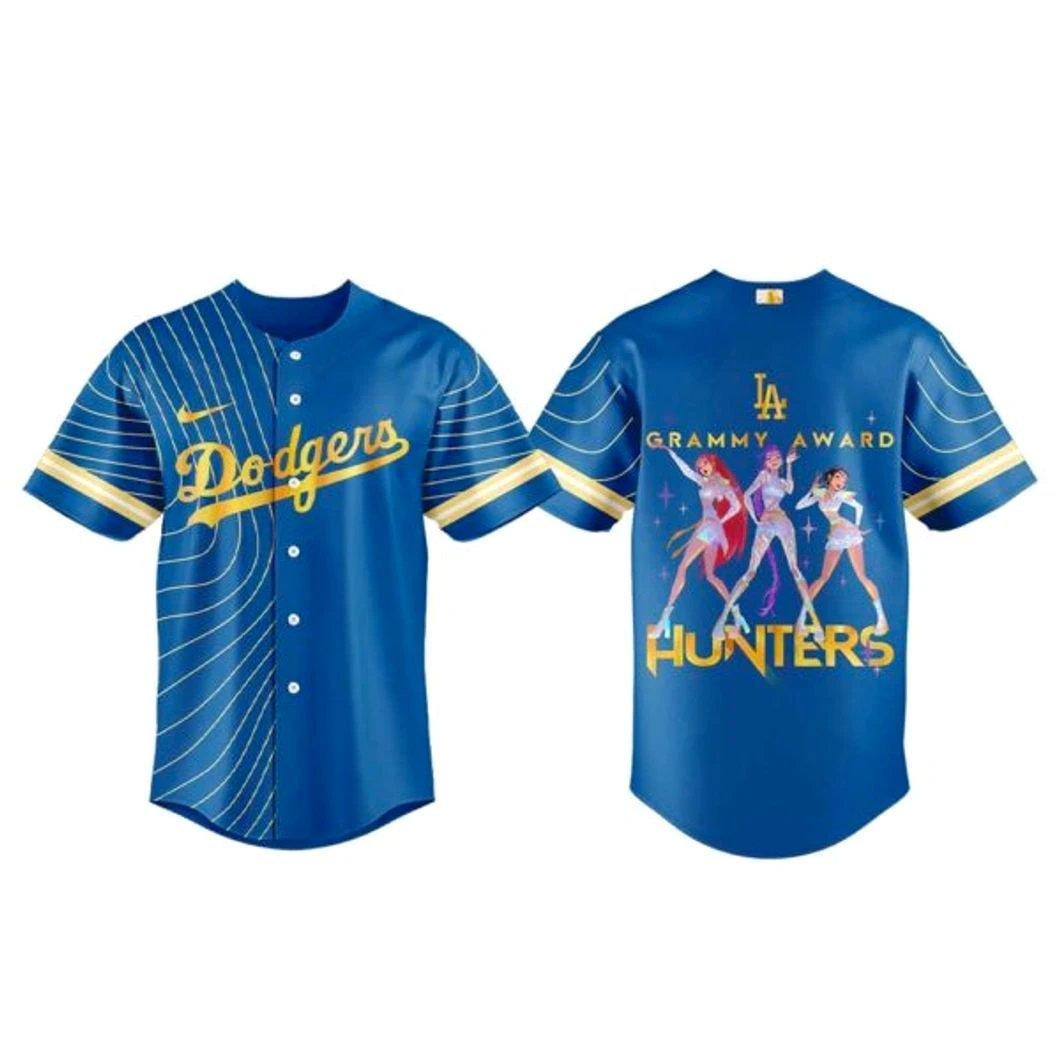 Baseball Team x KPop Demon Hunters 2026 Grammys Award Baseball Jersey