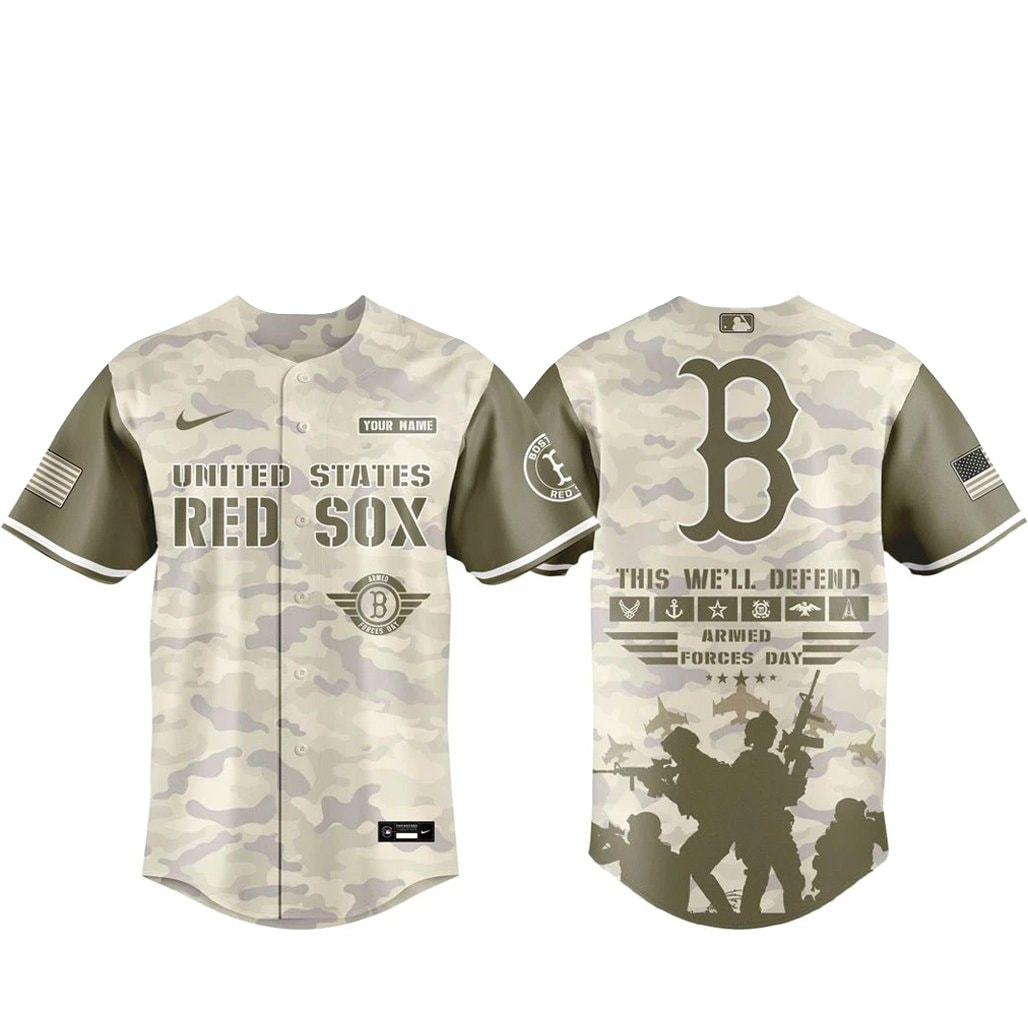 Baseball Team Armed Forces Day Appreciation Night 2026 Baseball Jersey