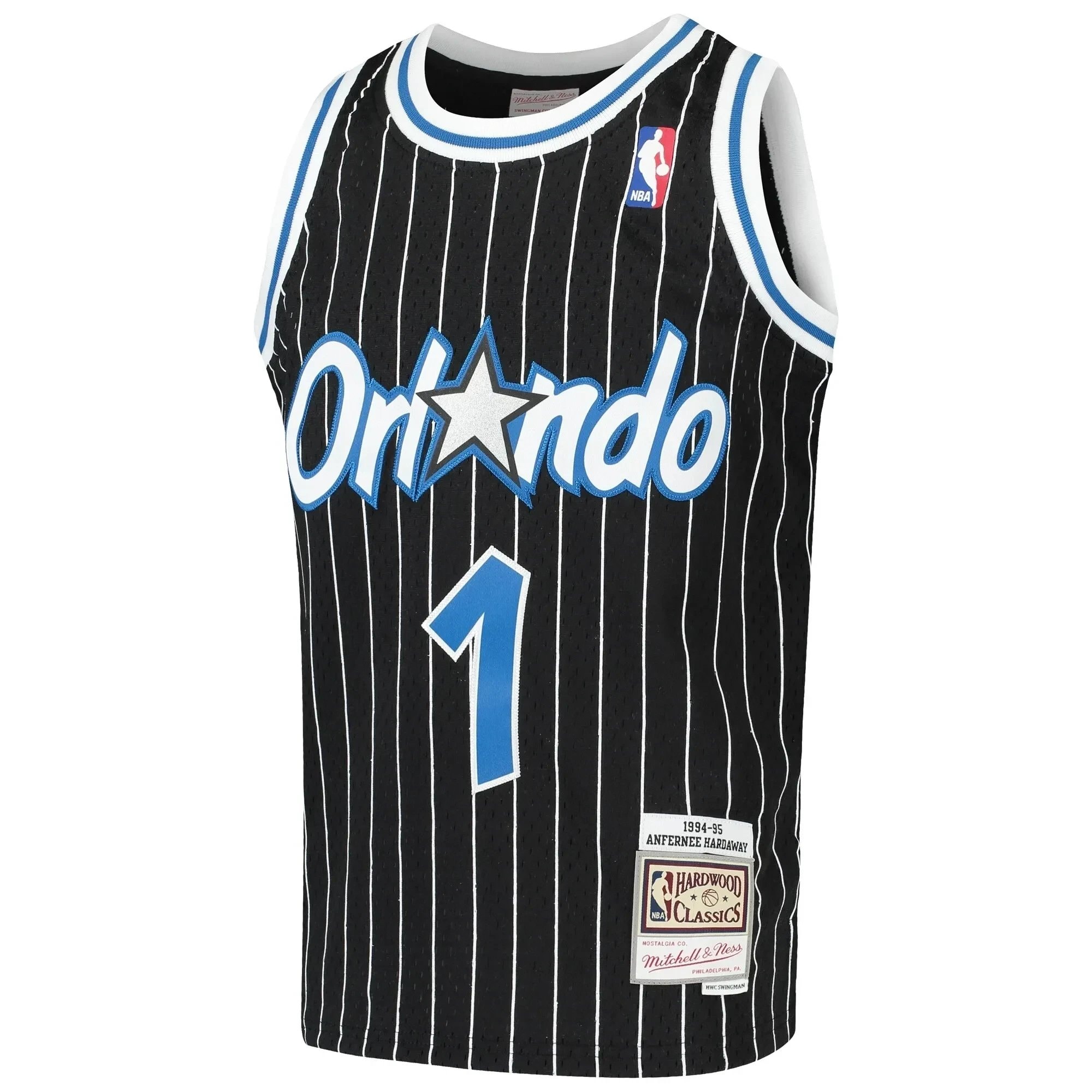 Penny Hardaway Orlando Magic Mitchell Ness Youth Hardwood Classics Swingman Throwback Jersey - Black