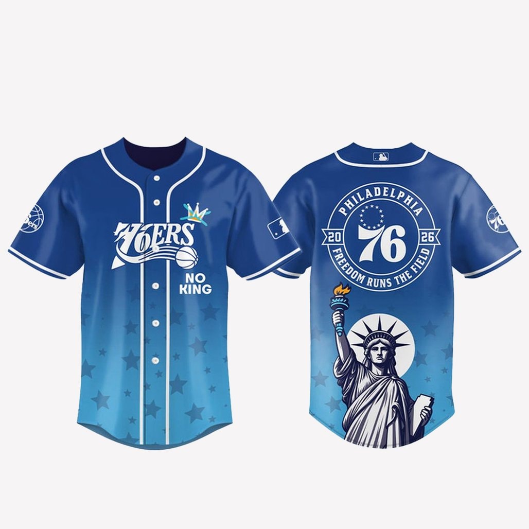 Basketball Team 2026 No Basketball Team Freedom Runs The Field Baseball Jersey