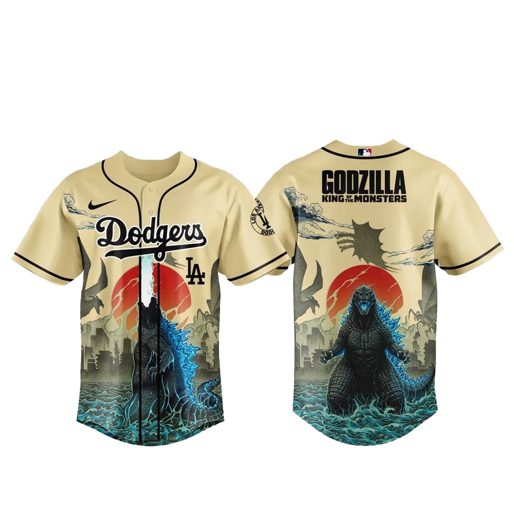 Baseball Team x Godzilla King of The Monsters Baseball Jersey