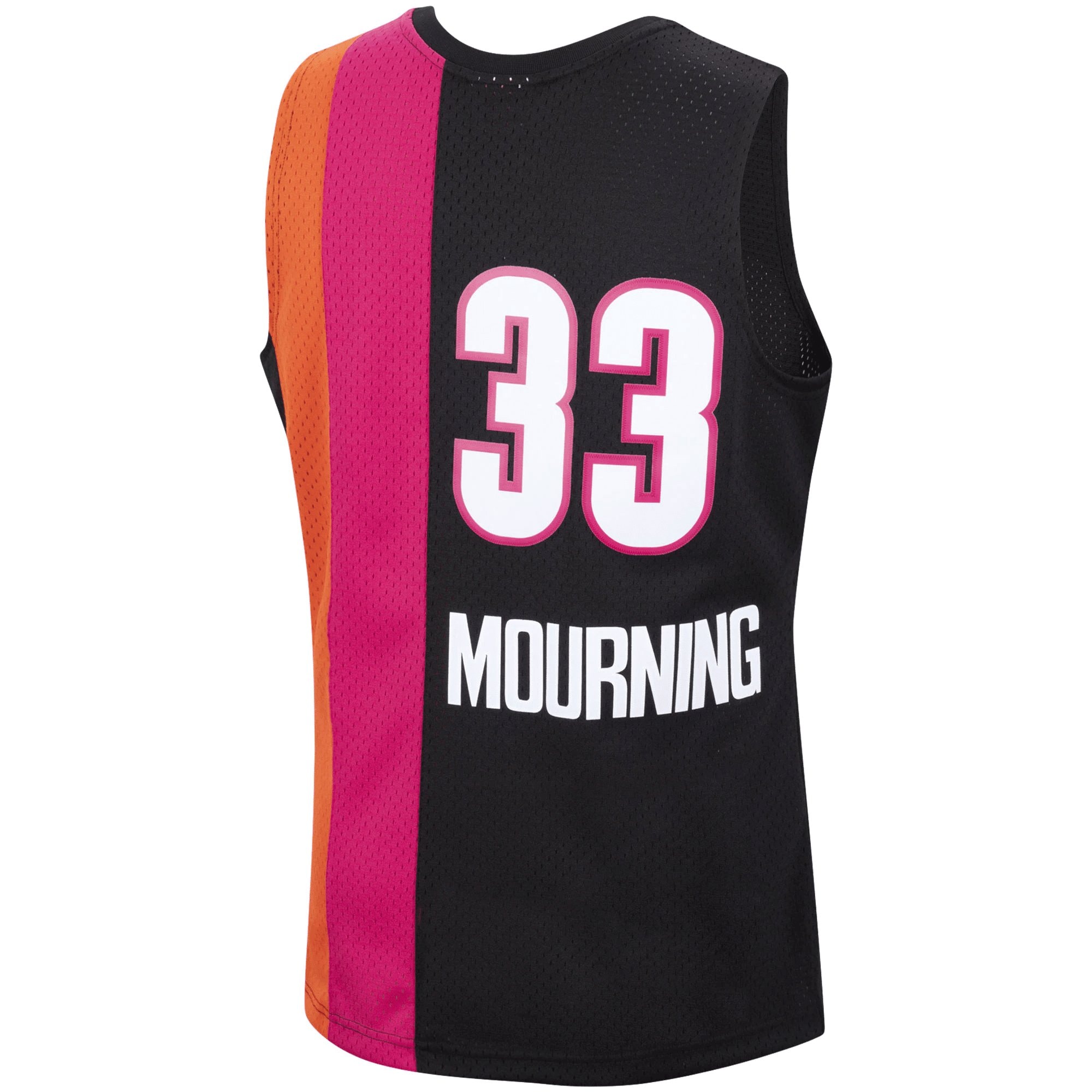 Alonzo Mourning Miami Heat Mitchell & Ness 2005-06 Hardwood Classics Swingman Jersey - Black Jersey