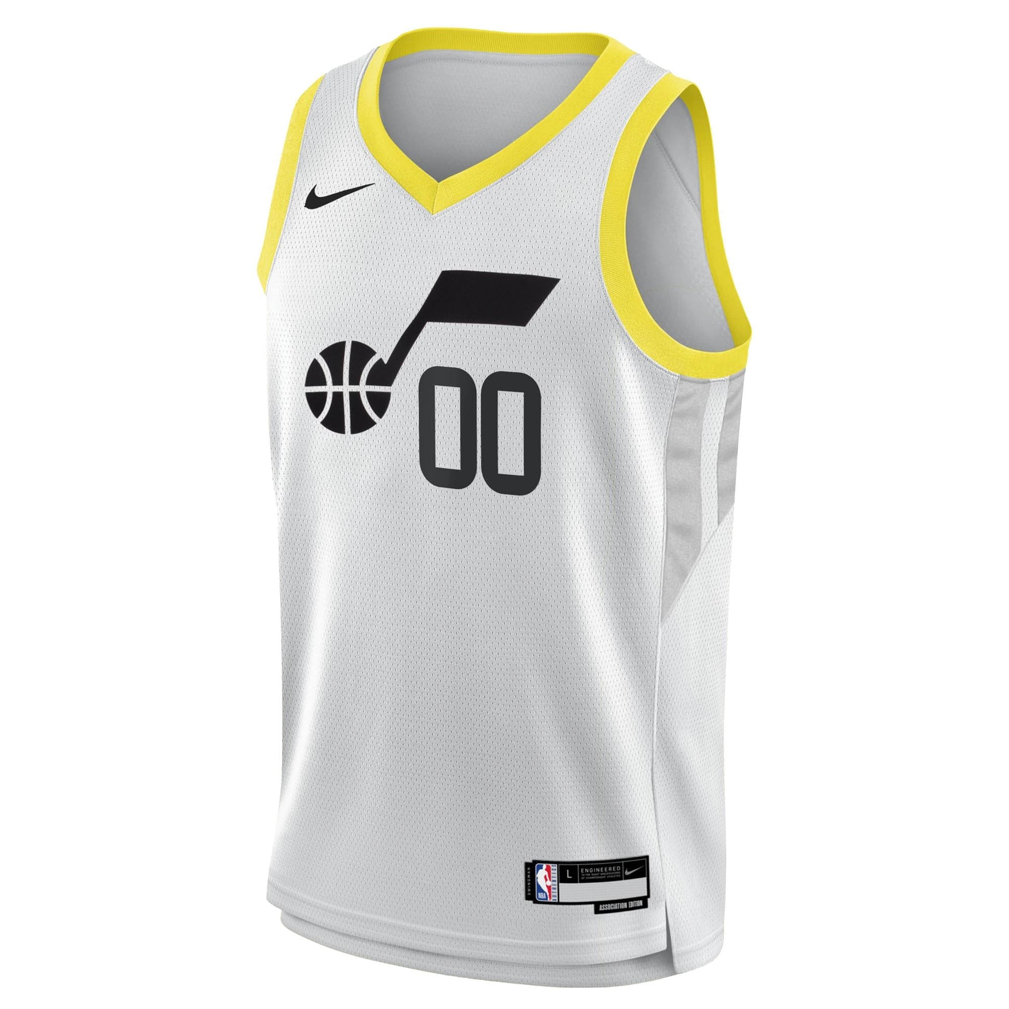 Utah Jazz Association Swingman Custom Jersey Youth Unisex Multicolor S-3XL