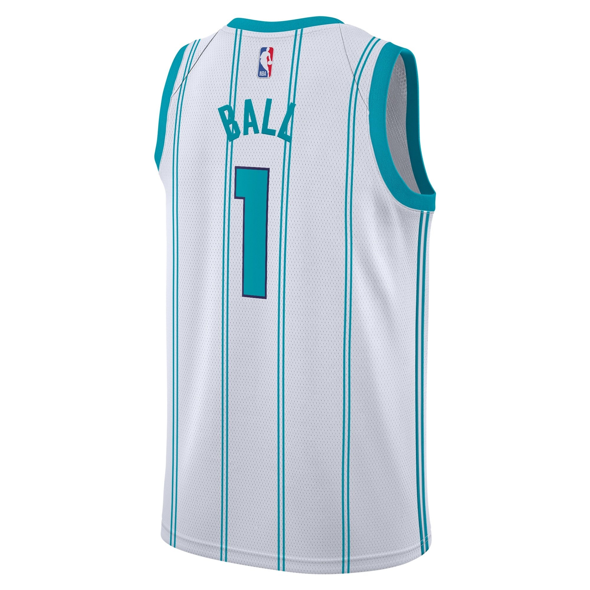 Youth Charlotte Hornets Jordan Brand Association Edition Swingman Jersey White LaMelo Ball