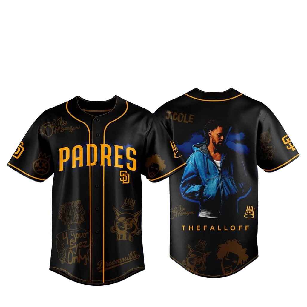 Baseball Team x The Fall Off World Tour 2026 Baseball Jersey