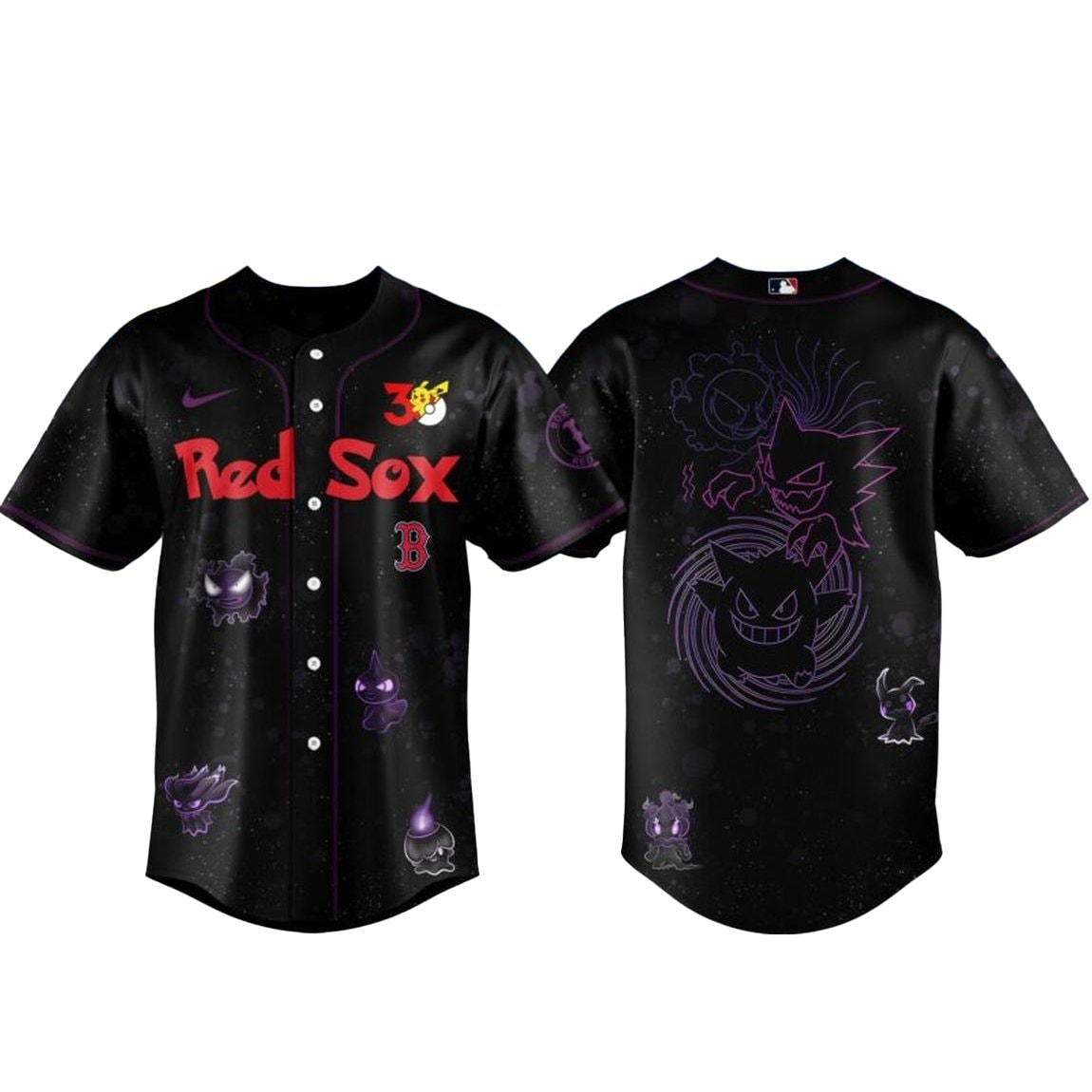 Baseball Team Pokemon 30th Anniversary 1996-2026 Baseball Jersey