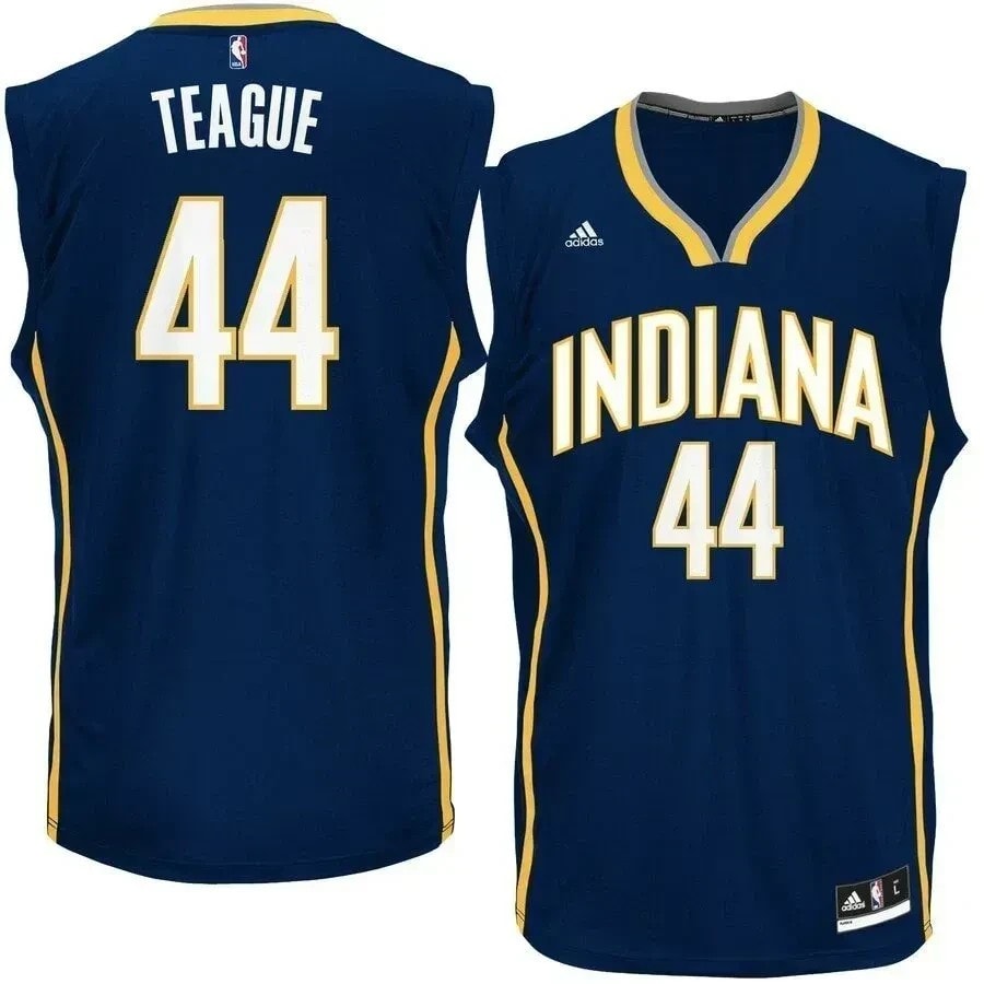 Jeff Teague Basketball Team Road Jersey - Navy