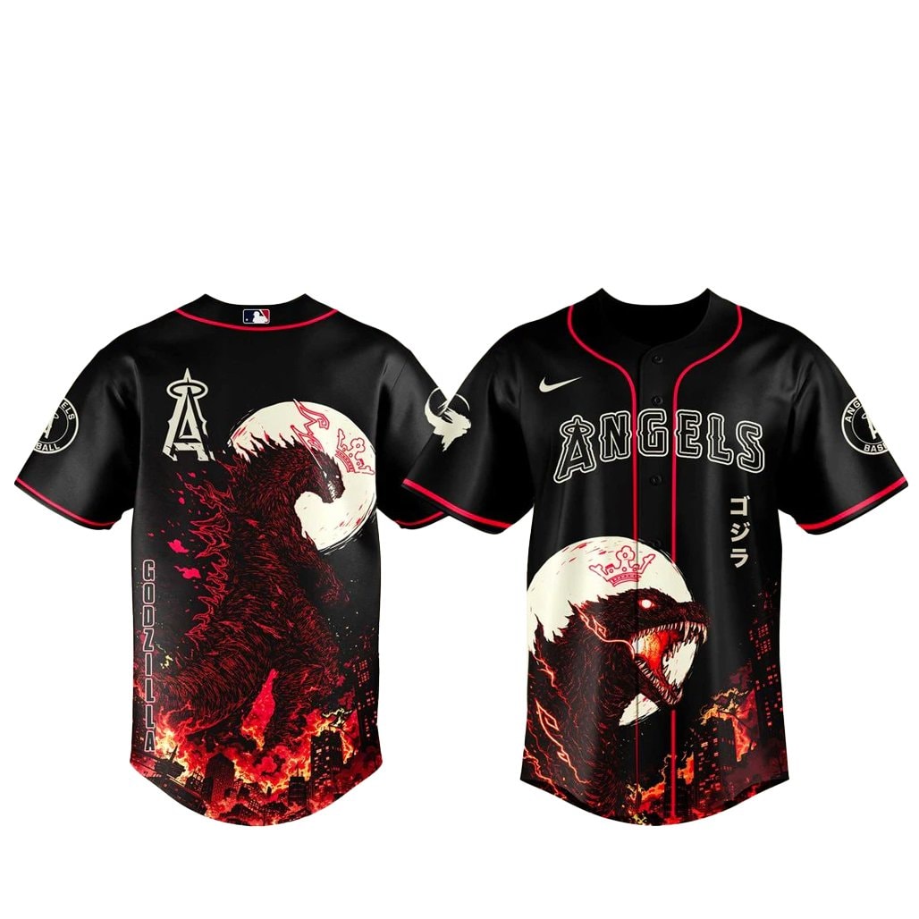 Baseball Team x Godzilla Minus Zero Baseball Jersey
