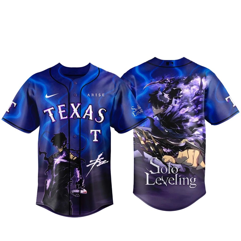 Baseball Team x Solo Leveling Night 2026 Baseball Jersey Version 2