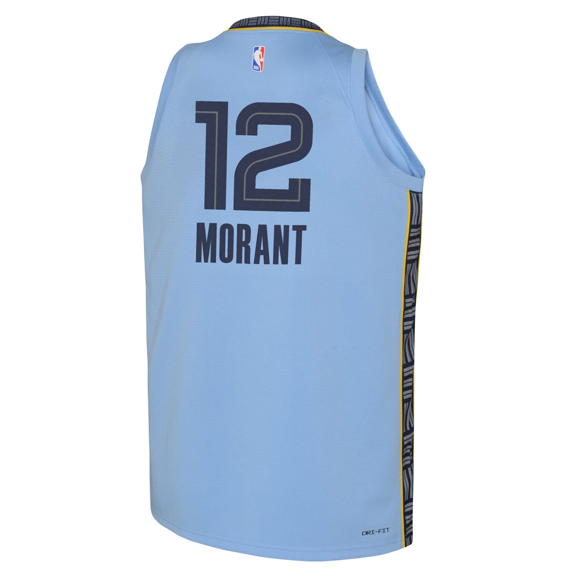 Youth Jordan Brand Ja Morant Light Blue Memphis Grizzlies Swingman Jersey Statement Edition