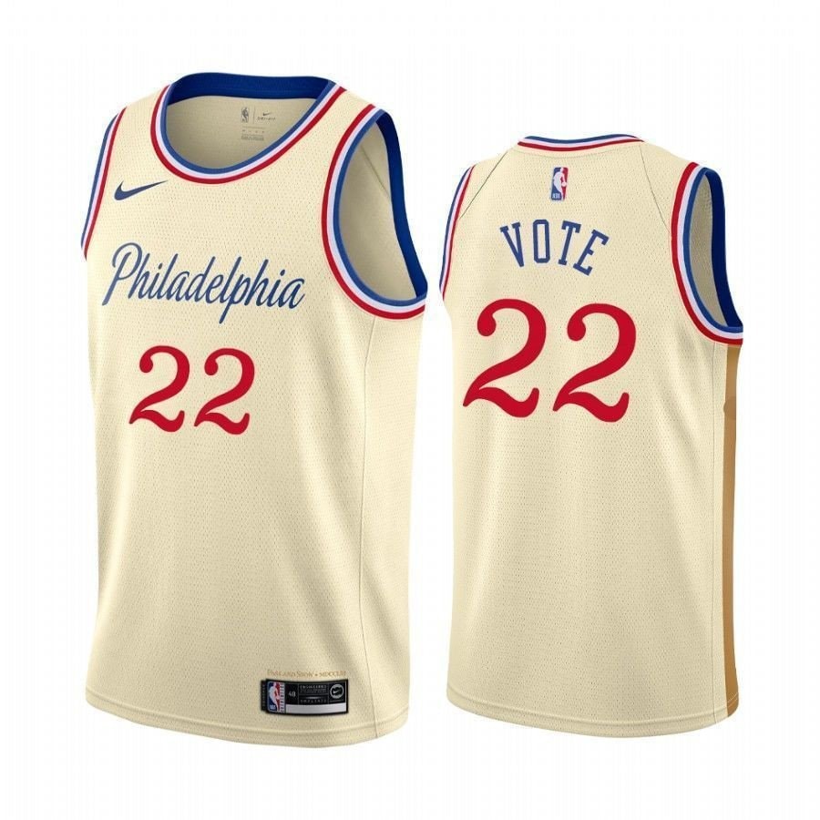 Matisse Thybulle Vote 76ers City Unisex Jersey Multicolor S-3XL