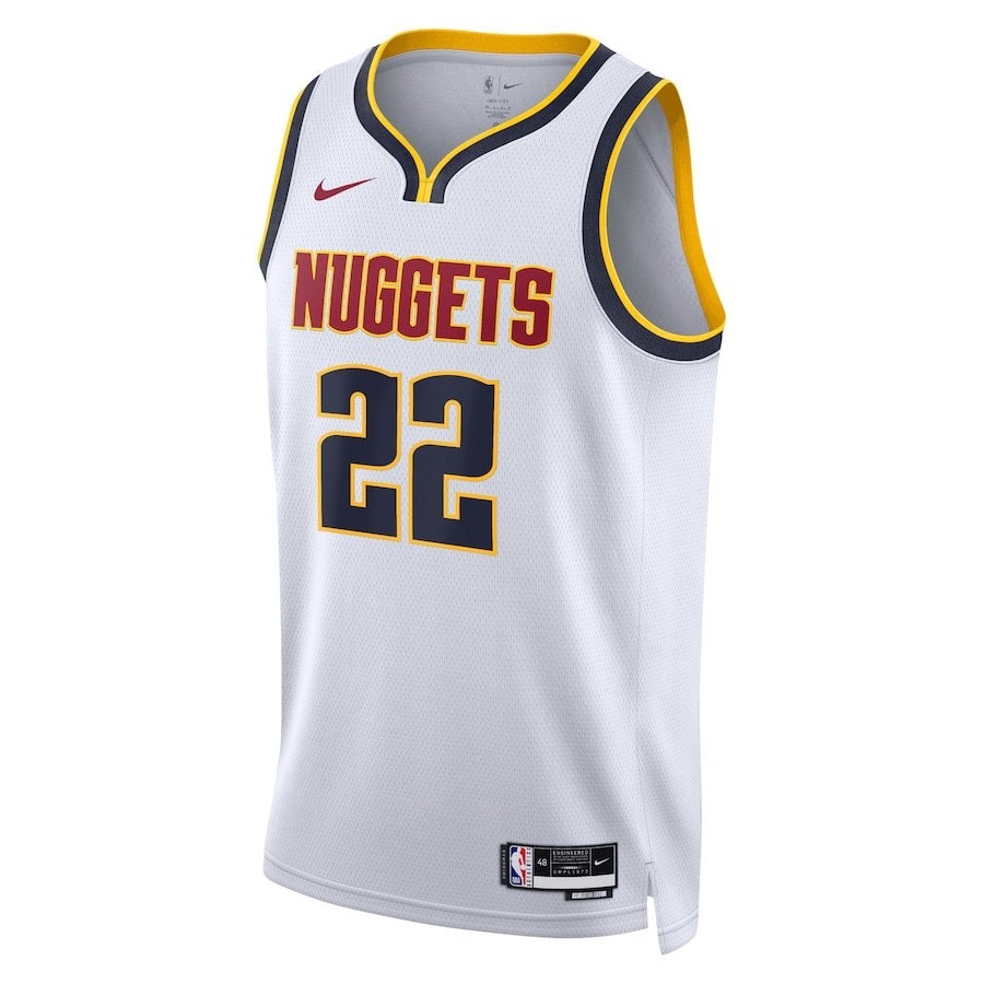 Zeke Nnaji 22 Denver Nuggets Unisex Swingman Jersey Association Edition White