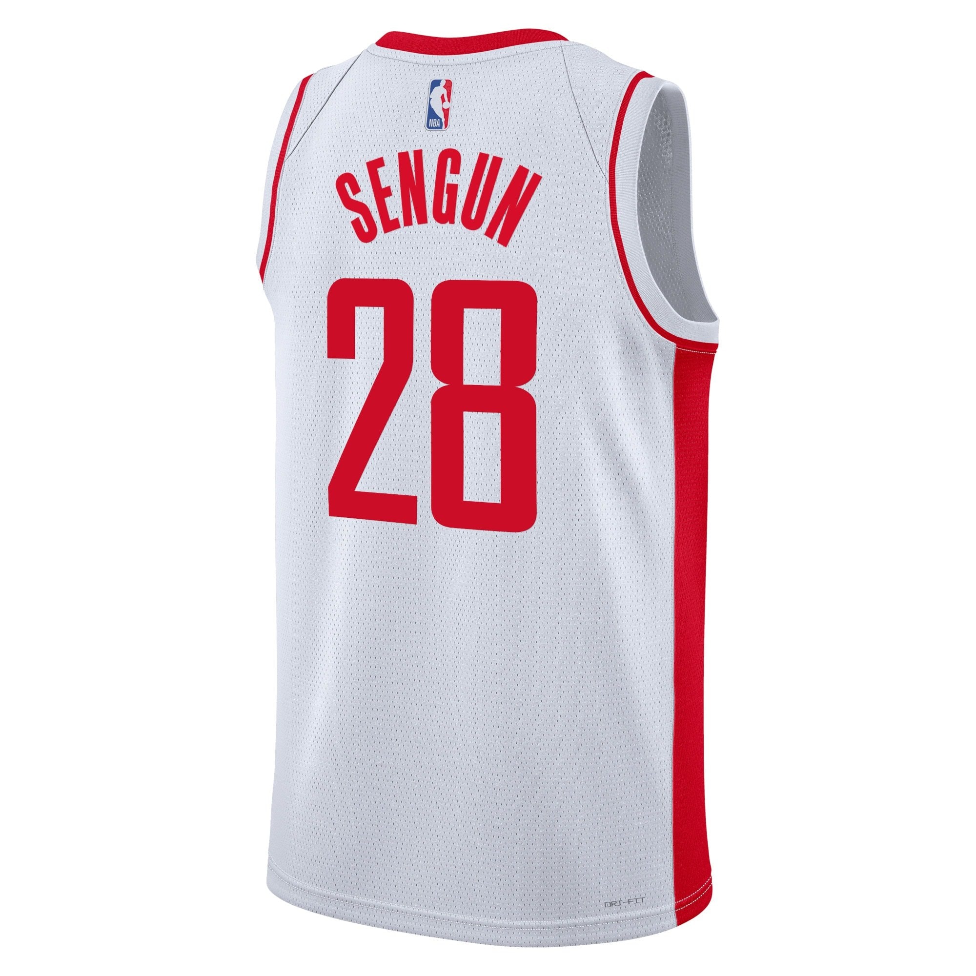 Houston Rockets Association Edition Swingman Jersey White Alperen Sengun Unisex