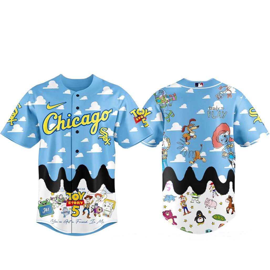 Baseball Team x Toy Story 5 Baseball Jersey Version 1
