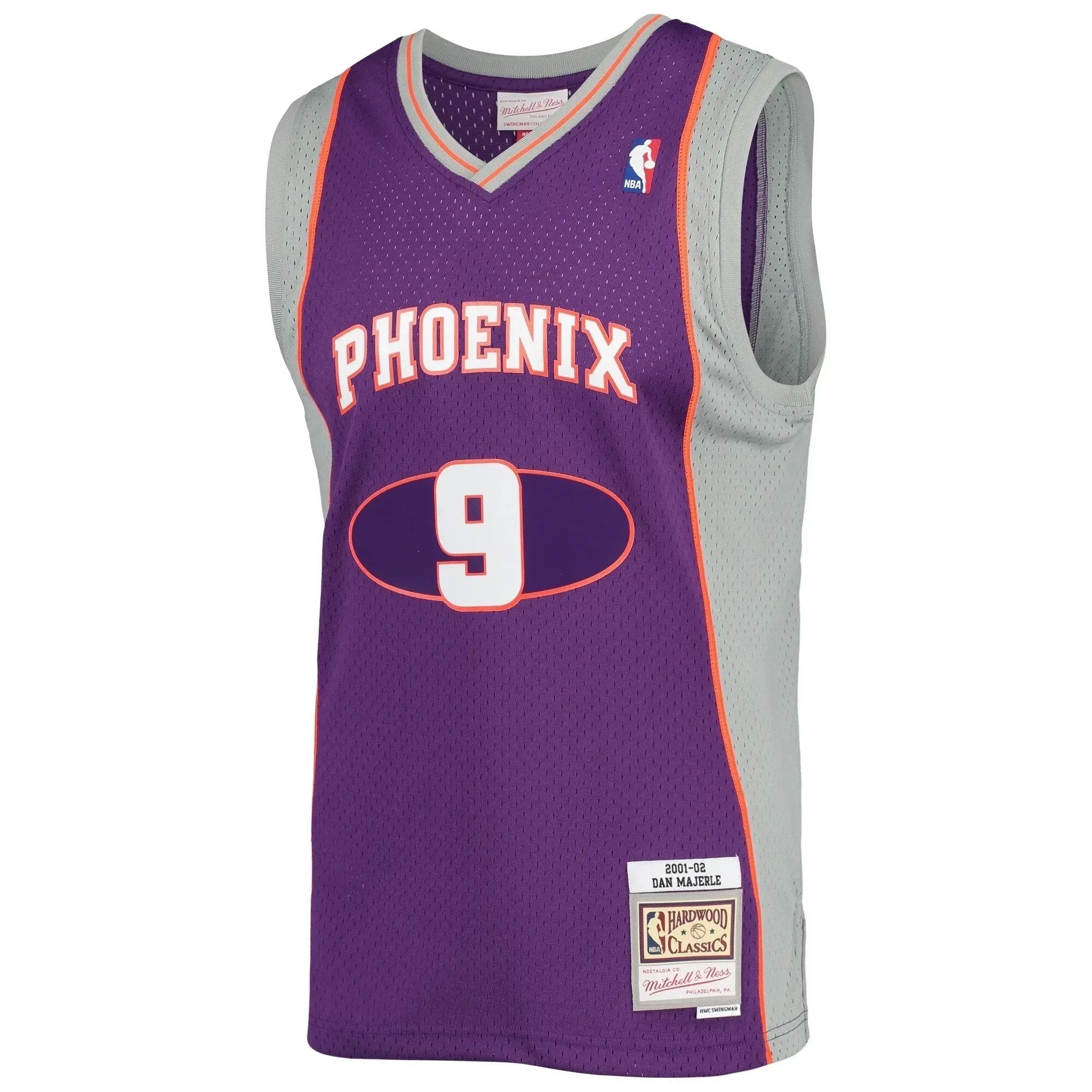 Dan Majerle Phoenix Suns Mitchell Ness 2001-02 Hardwood Classics Swingman Jersey ??Purple