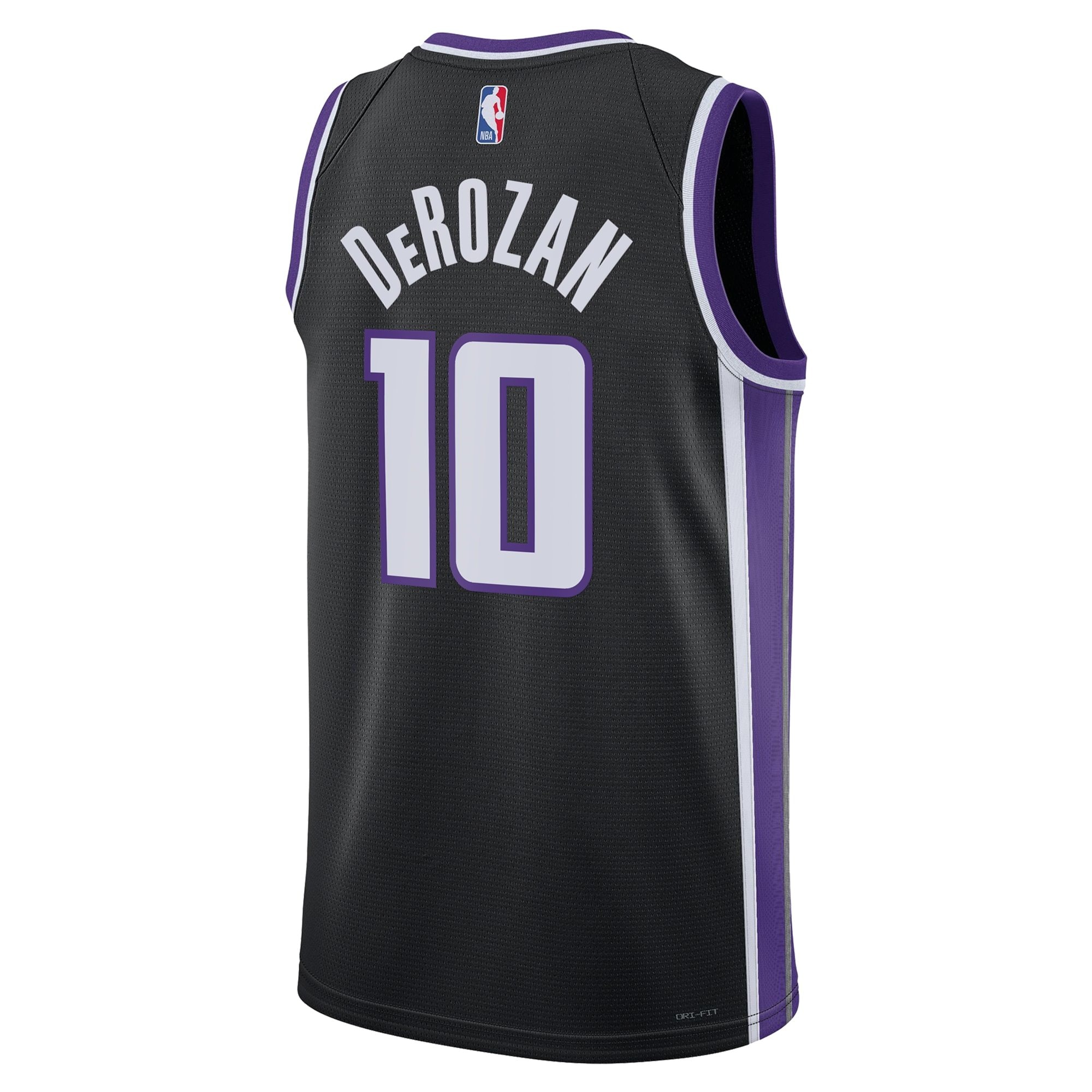 Sacramento Kings Icon Edition Swingman Jersey Black DeMar DeRozan Unisex