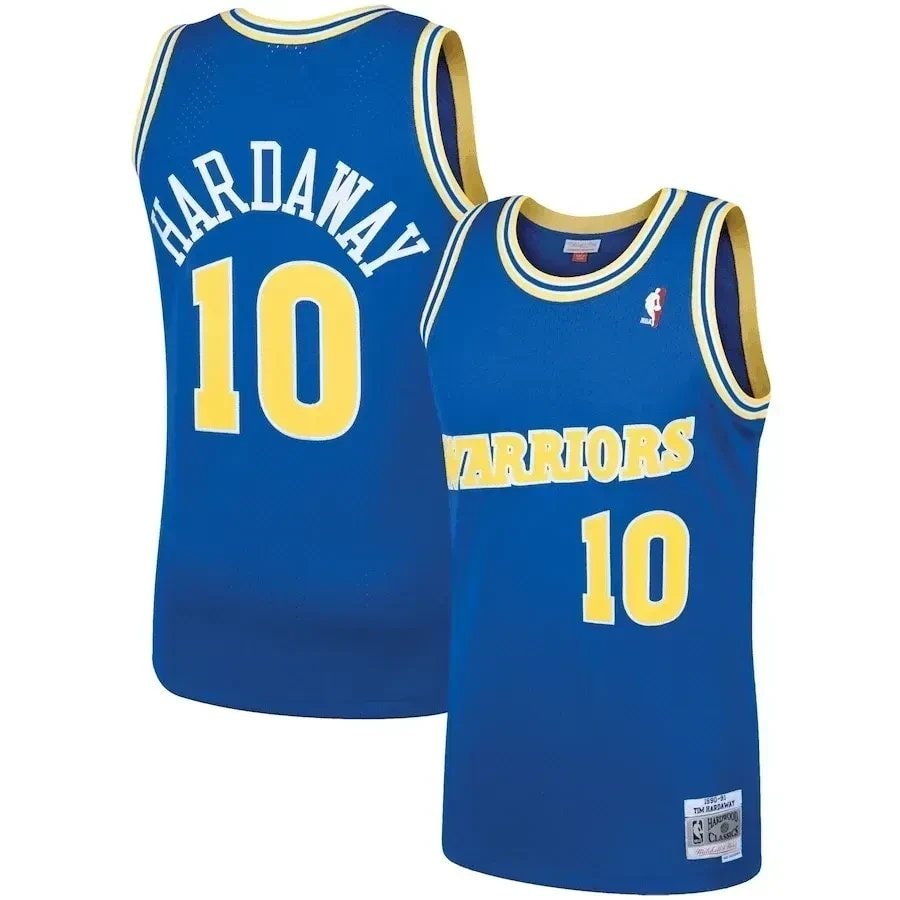 Tim Hardaway Golden State Warriors Mitchell & Ness 1990 Hardwood Classics Swingman Jersey - Royal