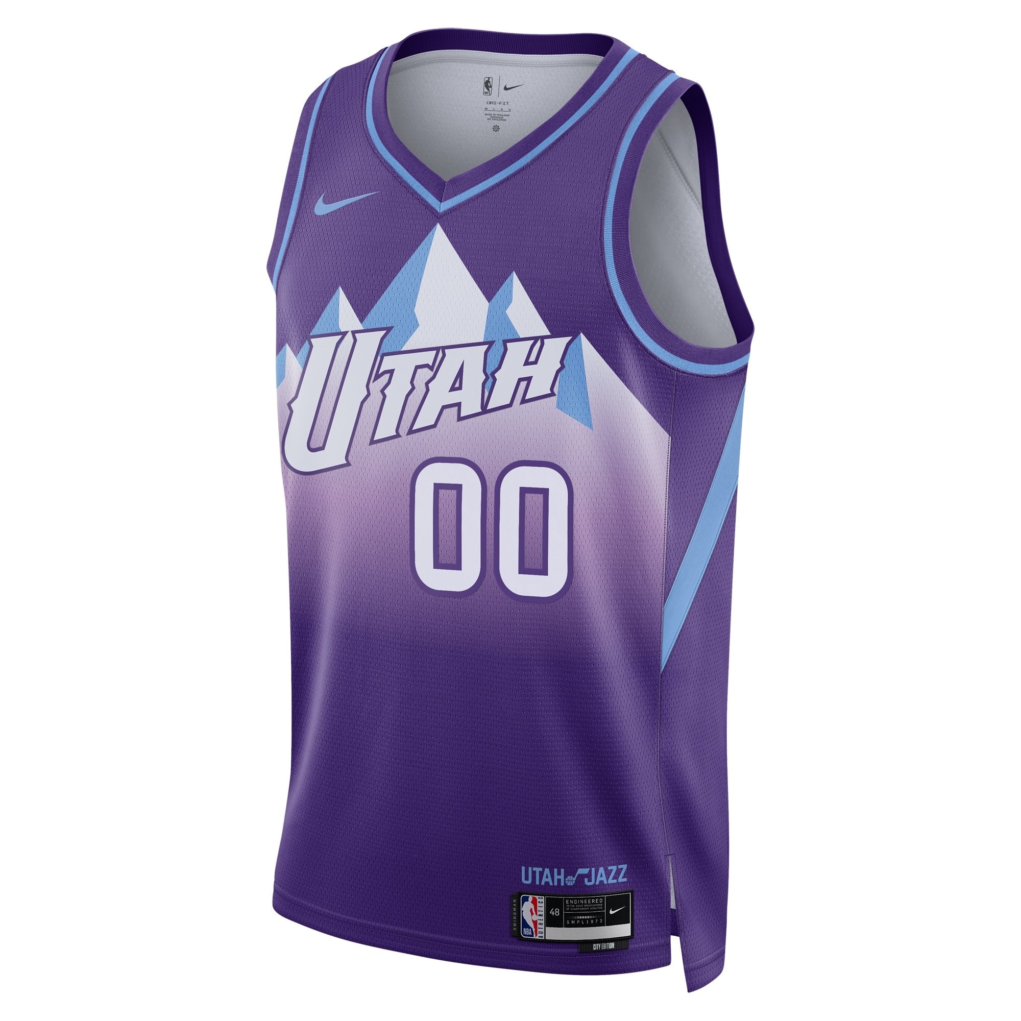 Utah Jazz City Edition Swingman Jersey 2024 Custom Unisex Multicolor