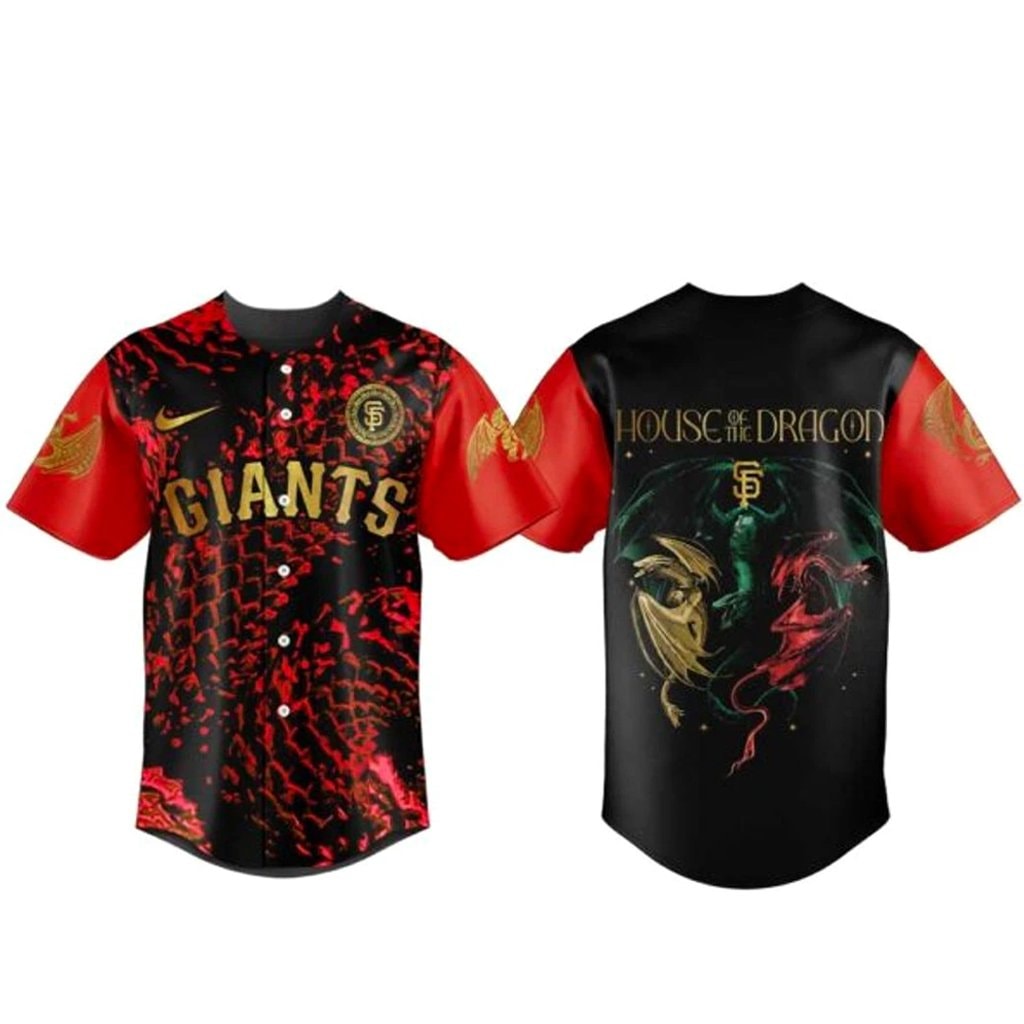 Baseball Team House of the Dragon Night 2026 Baseball Jersey