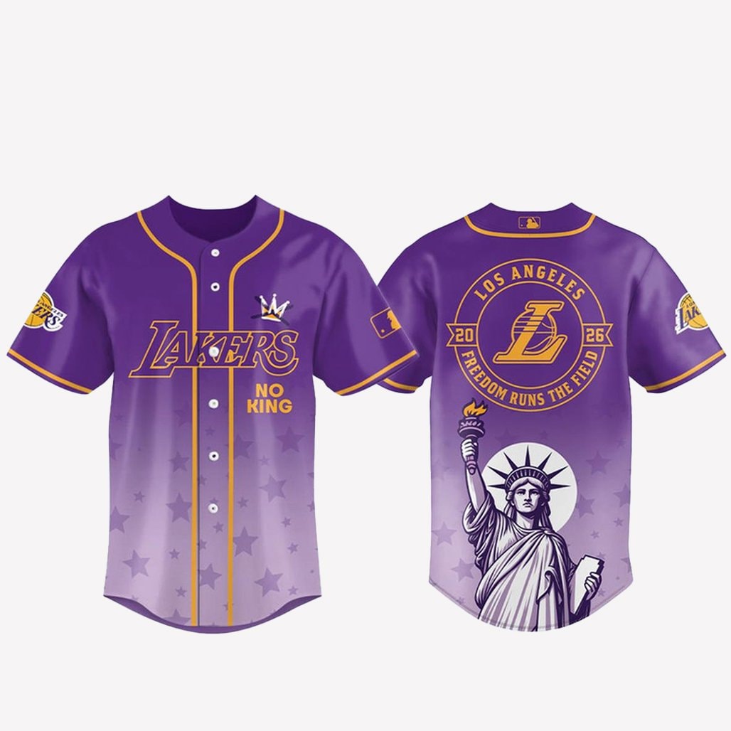 Basketball Team 2026 No Basketball Team Freedom Runs The Field Baseball Jersey