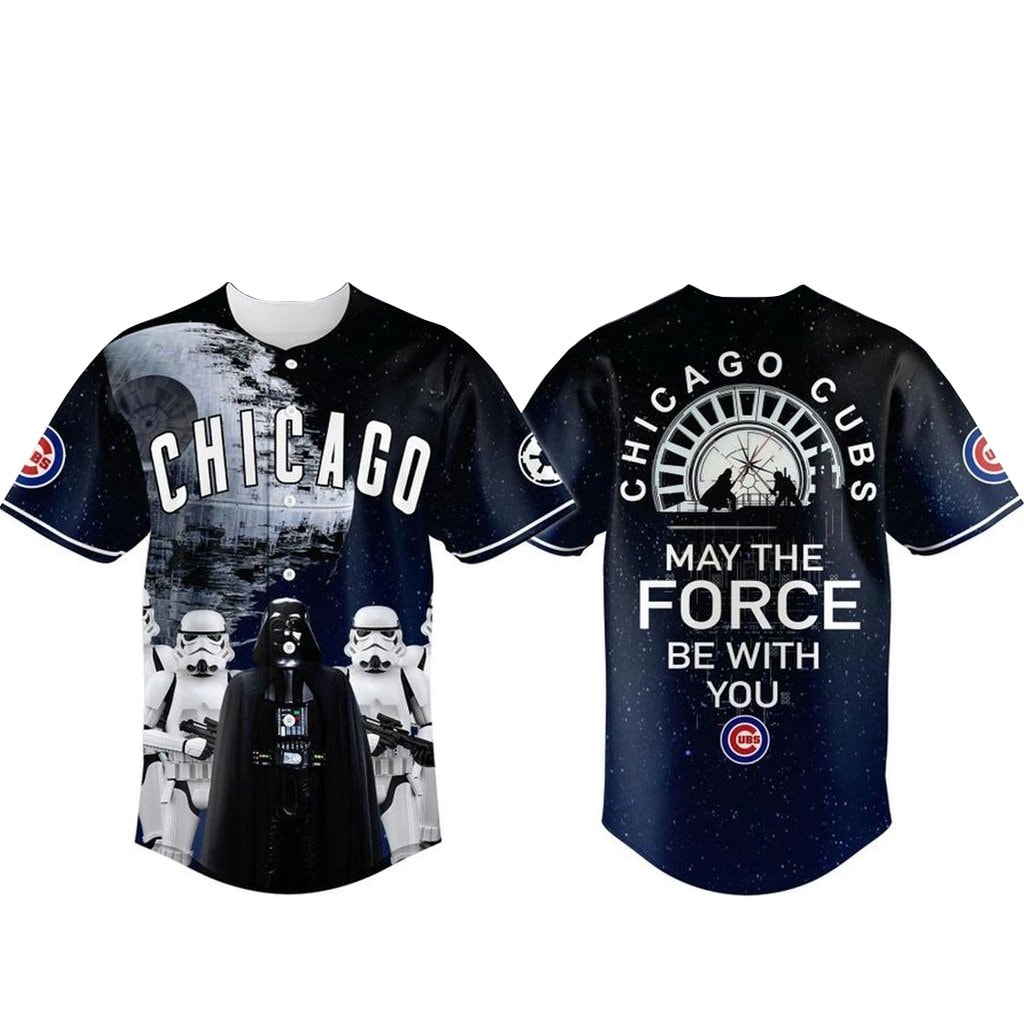Baseball Team x Star Wars Night 2026 May The Force Be With You Baseball Jersey