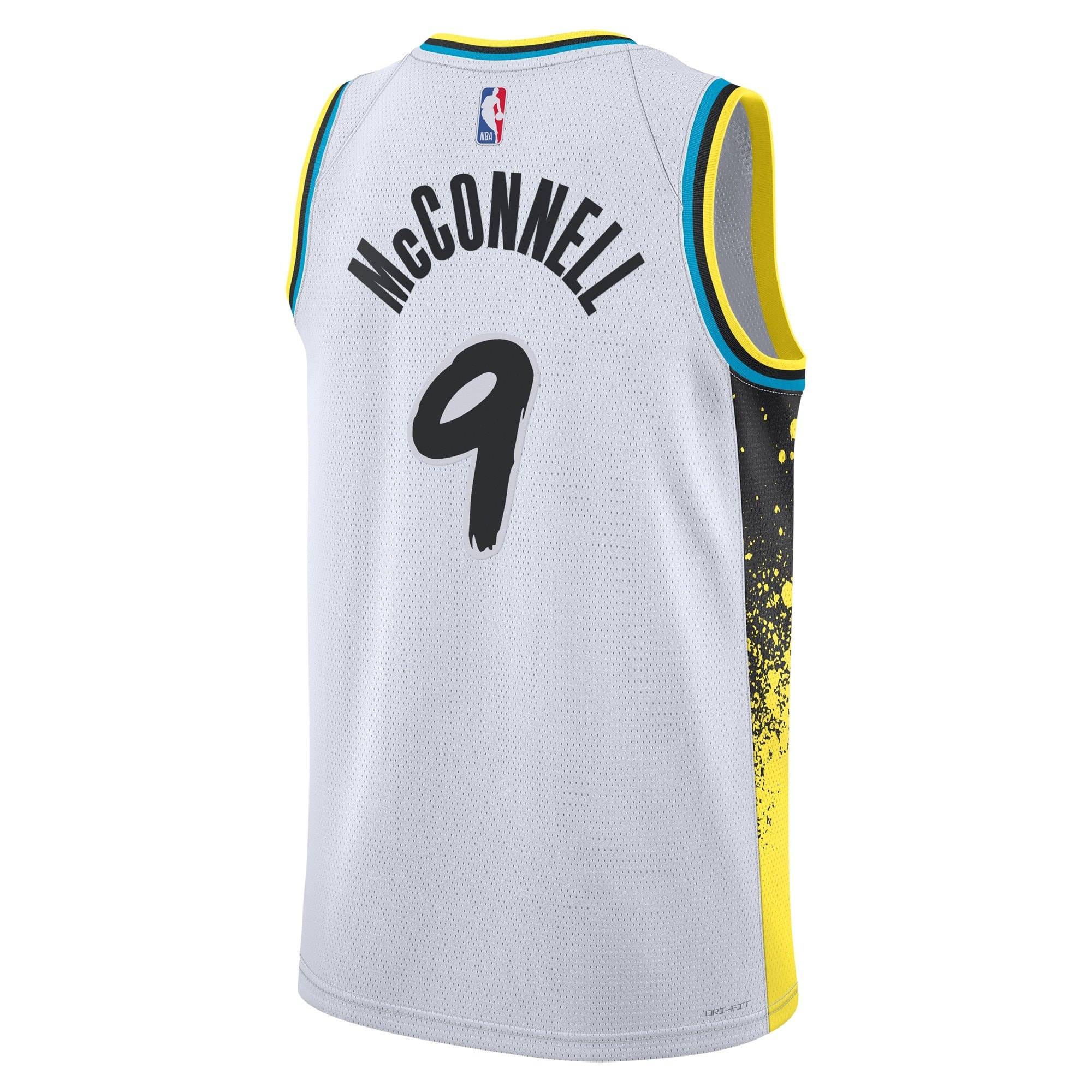 Indiana Pacers City Edition Swingman Jersey 2024 White T.J. McConnell Unisex