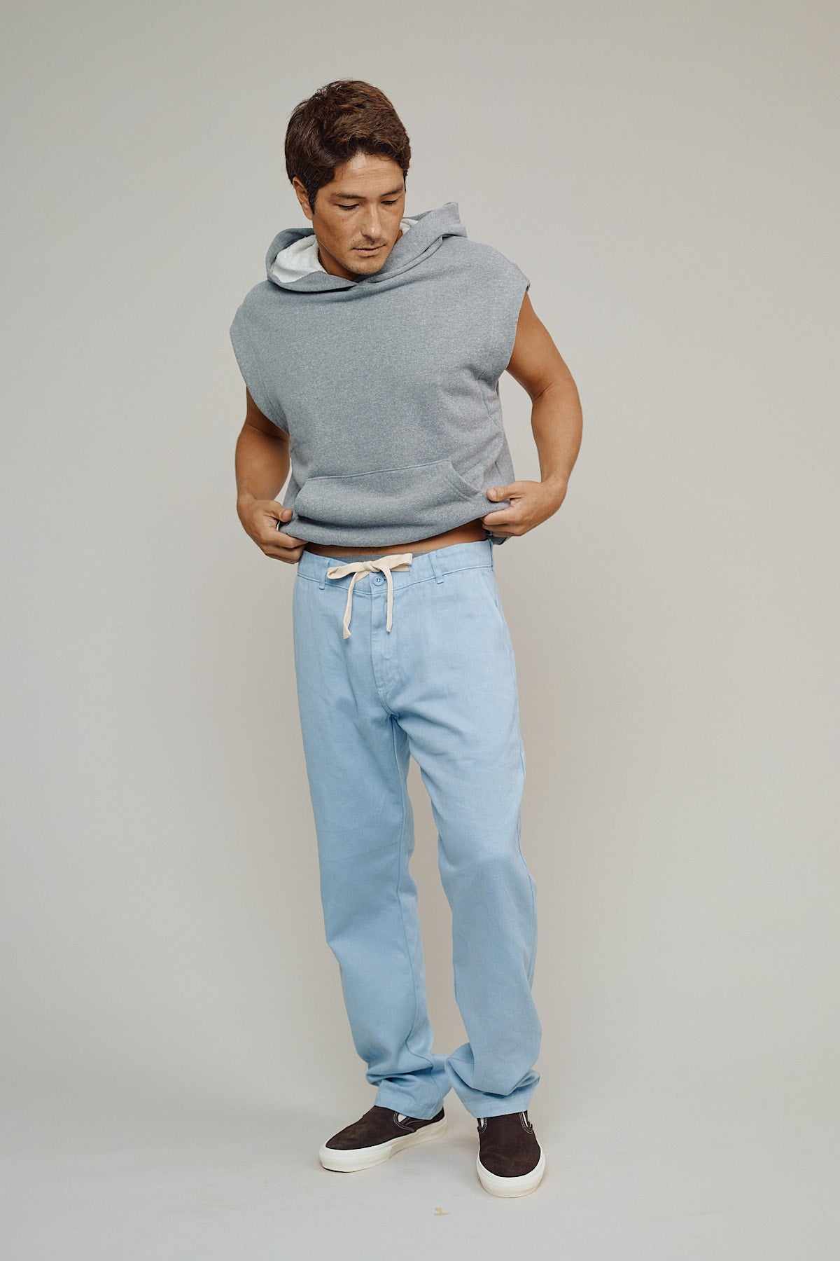 Heathered Balboa Hooded Sweatshirt