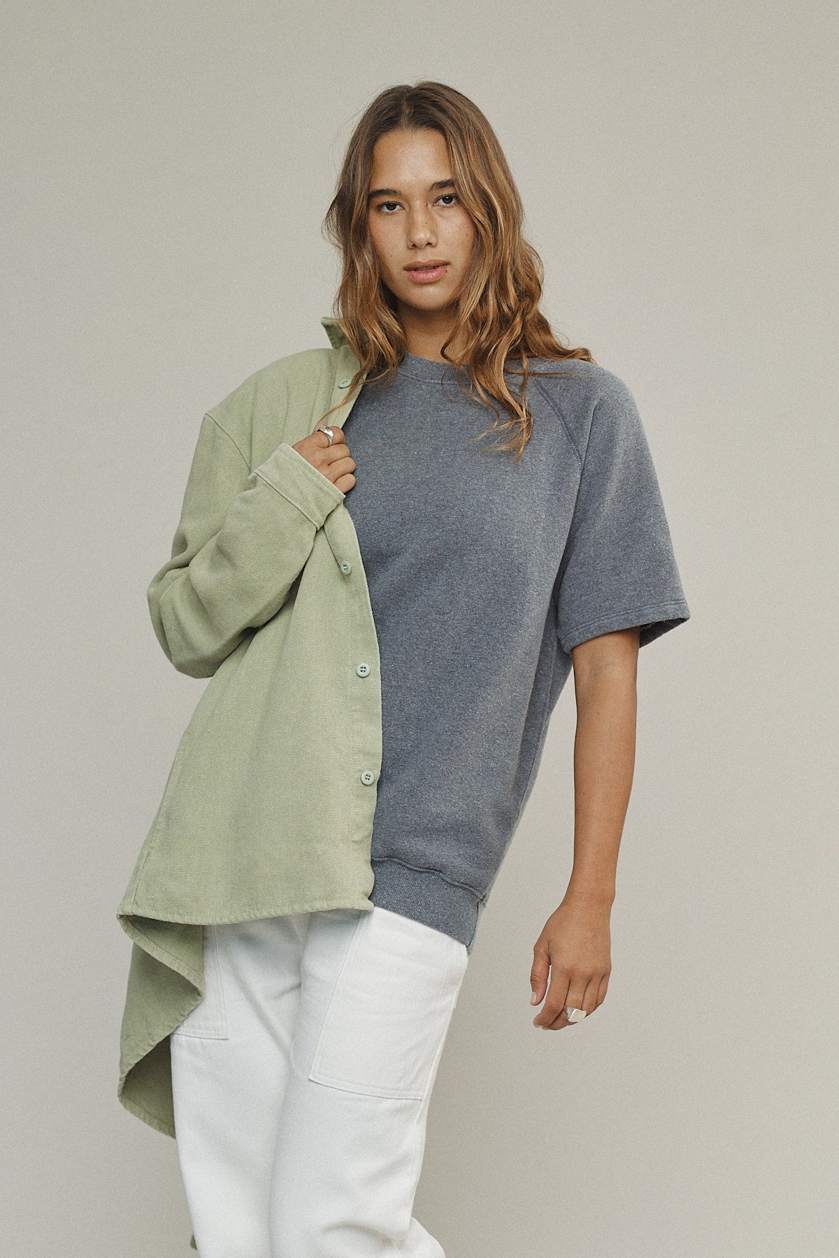 Heathered Magnuson Short Sleeve Raglan