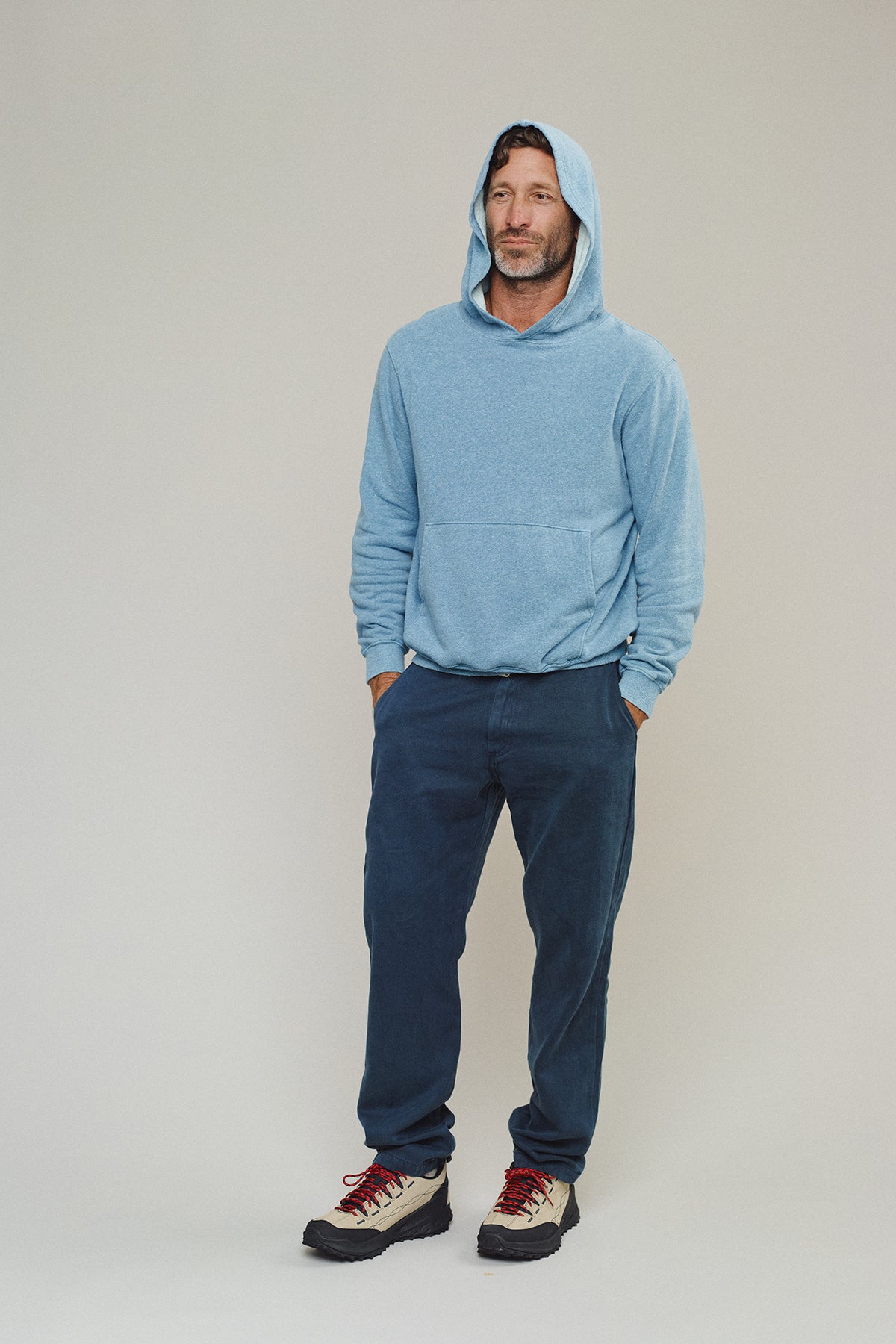Heathered Powell Hooded Sweatshirt