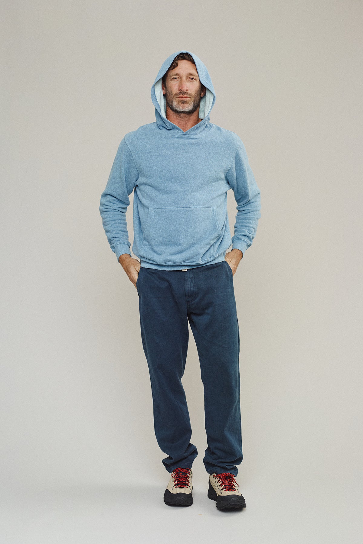 Heathered Powell Hooded Sweatshirt